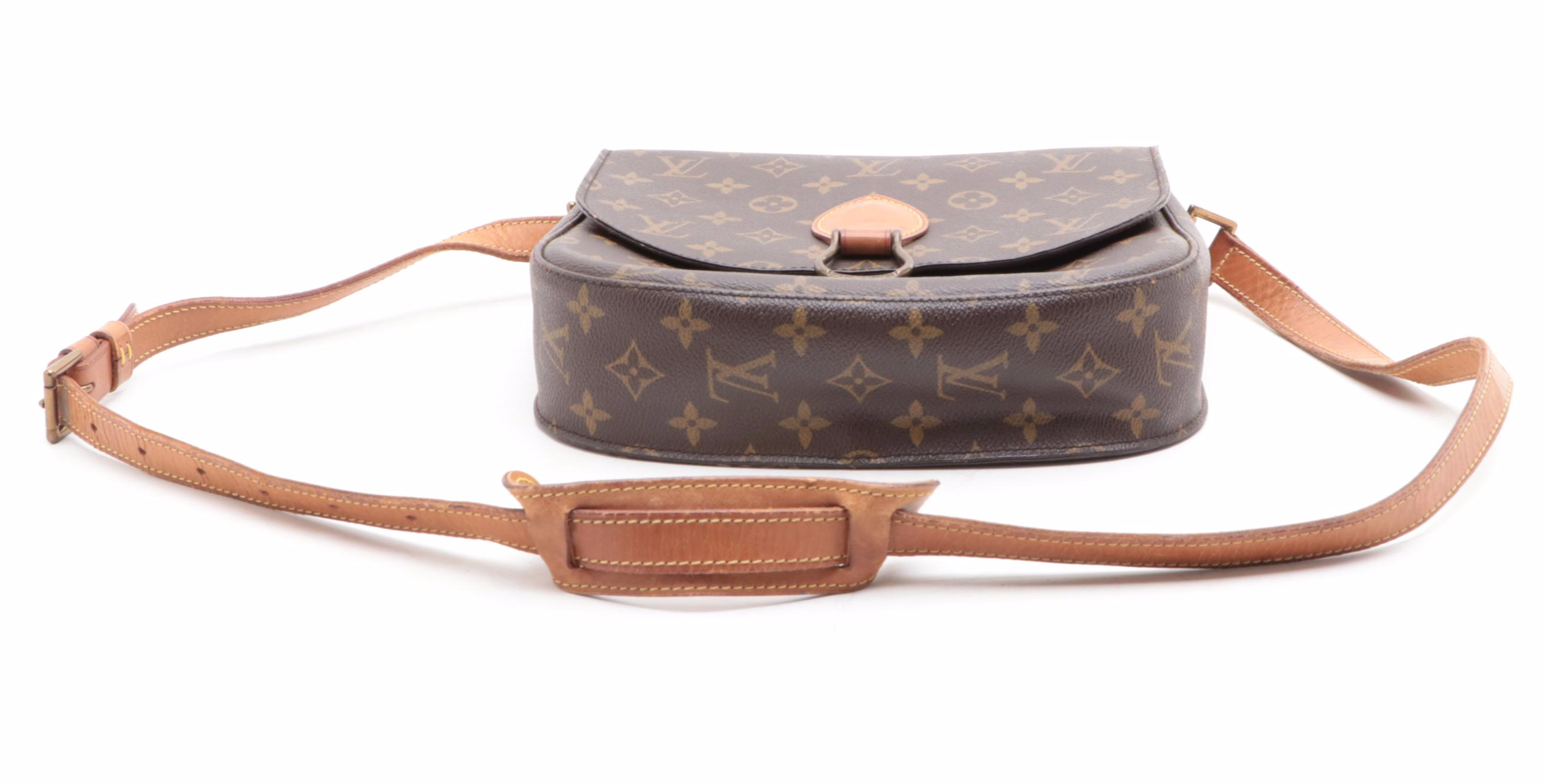 Louis Vuitton Saint Cloud Bag in Monogram Canvas and Vachetta Leather