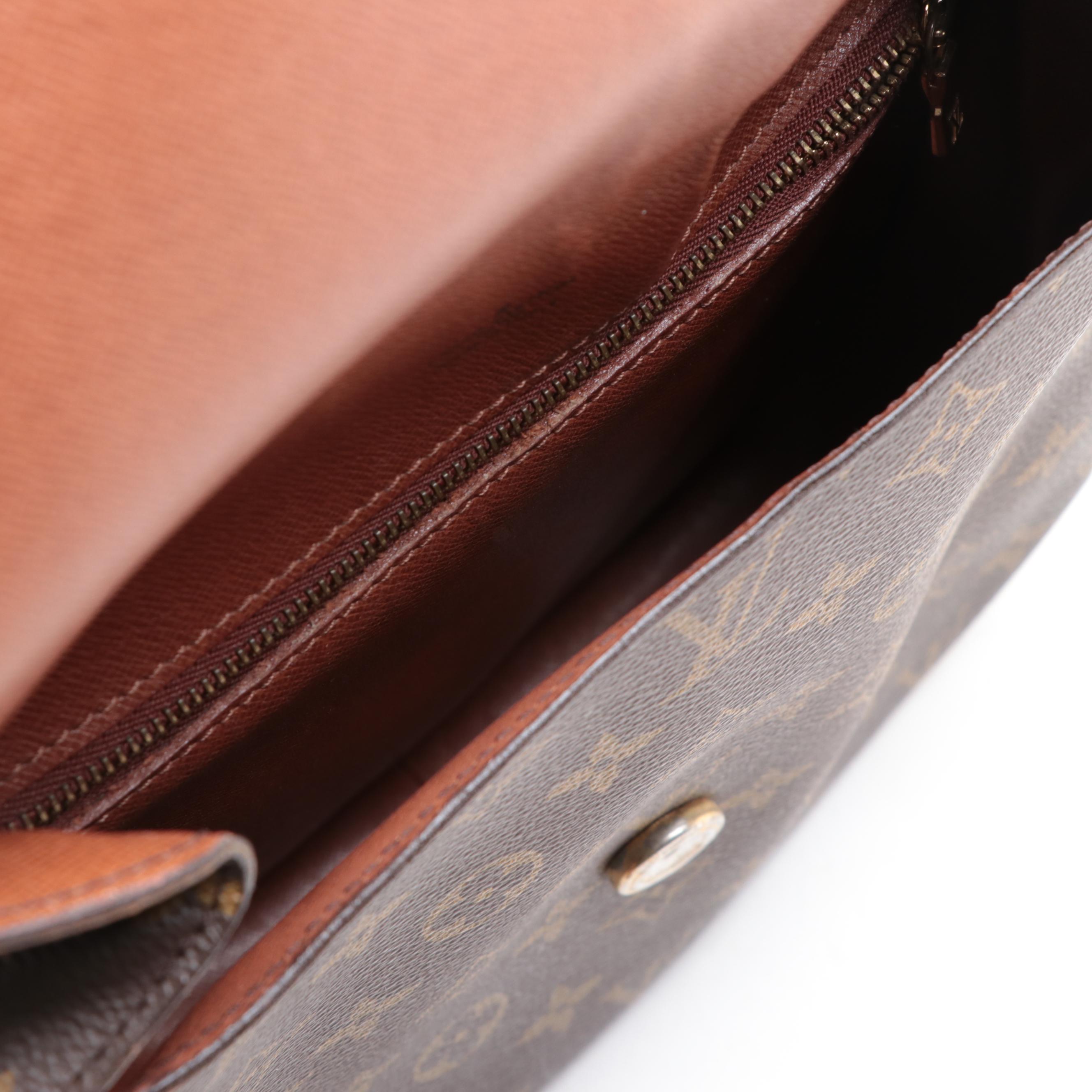 Louis Vuitton Saint Cloud Bag in Monogram Canvas and Vachetta Leather