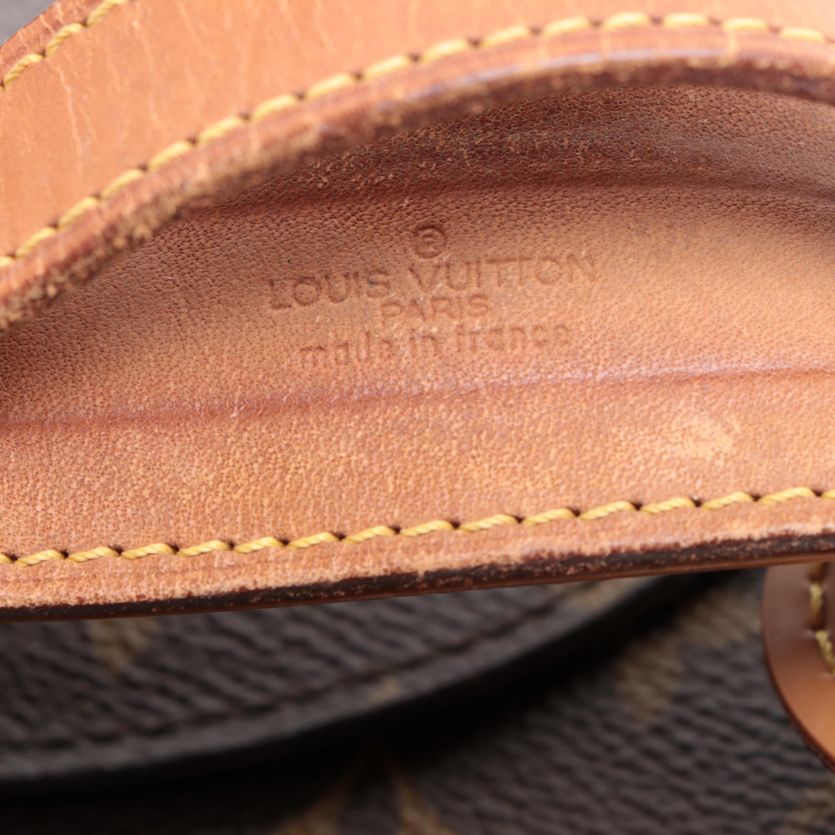 Louis Vuitton Saint Cloud Bag in Monogram Canvas and Vachetta Leather