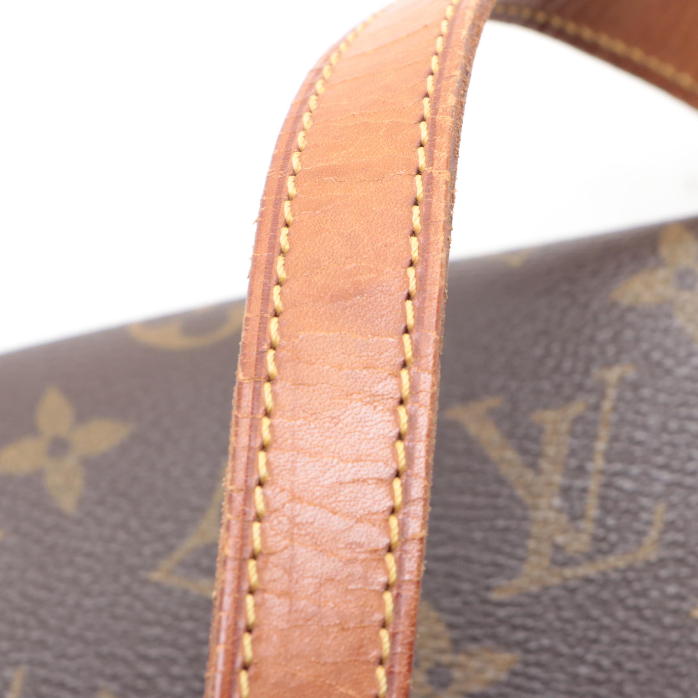Louis Vuitton Saint Cloud Bag in Monogram Canvas and Vachetta Leather