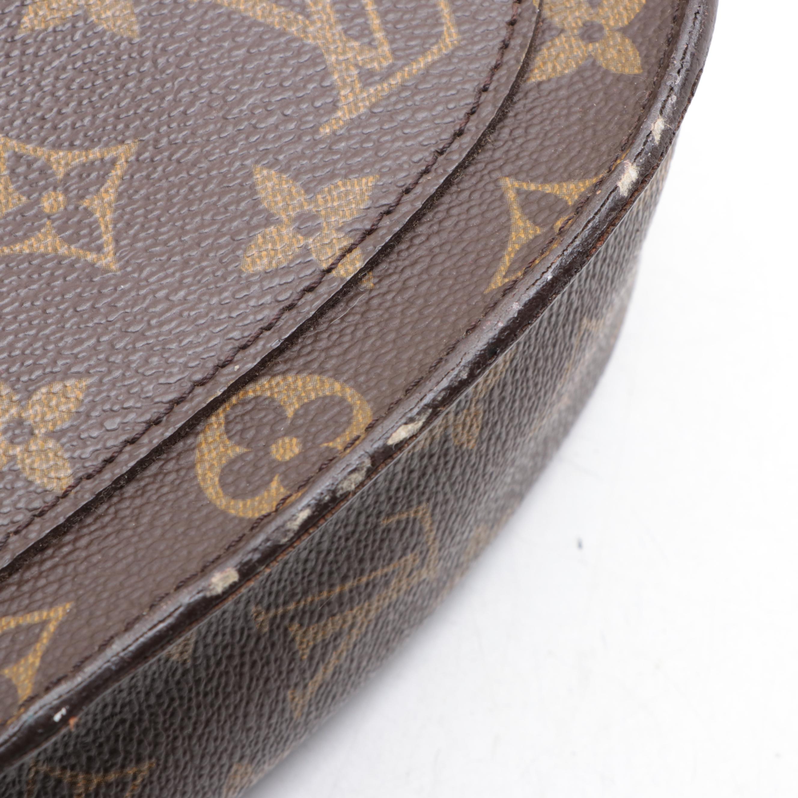 Louis Vuitton Saint Cloud Bag in Monogram Canvas and Vachetta Leather