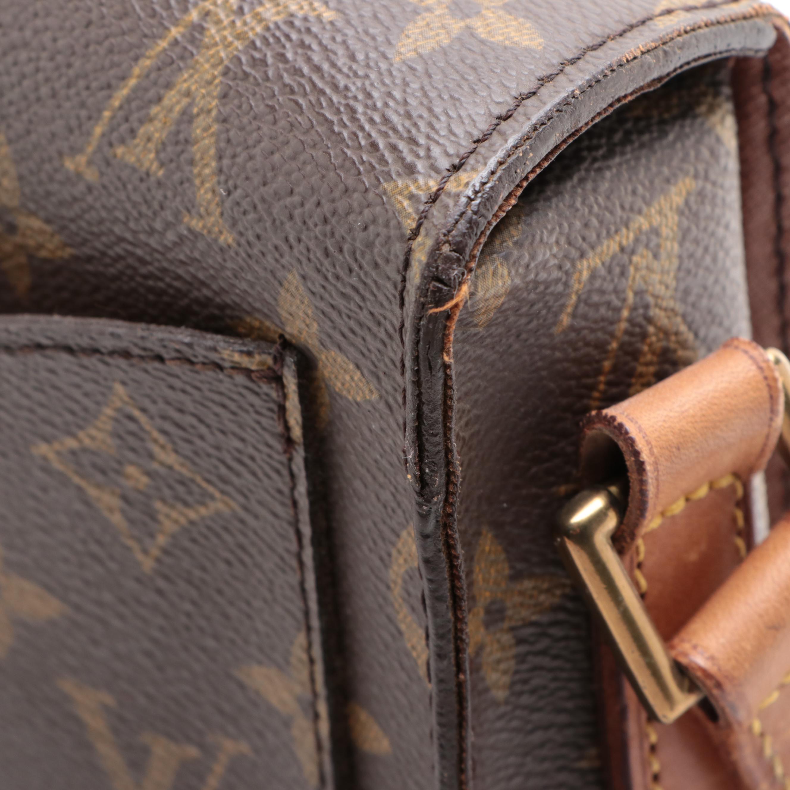 Louis Vuitton Saint Cloud Bag in Monogram Canvas and Vachetta Leather