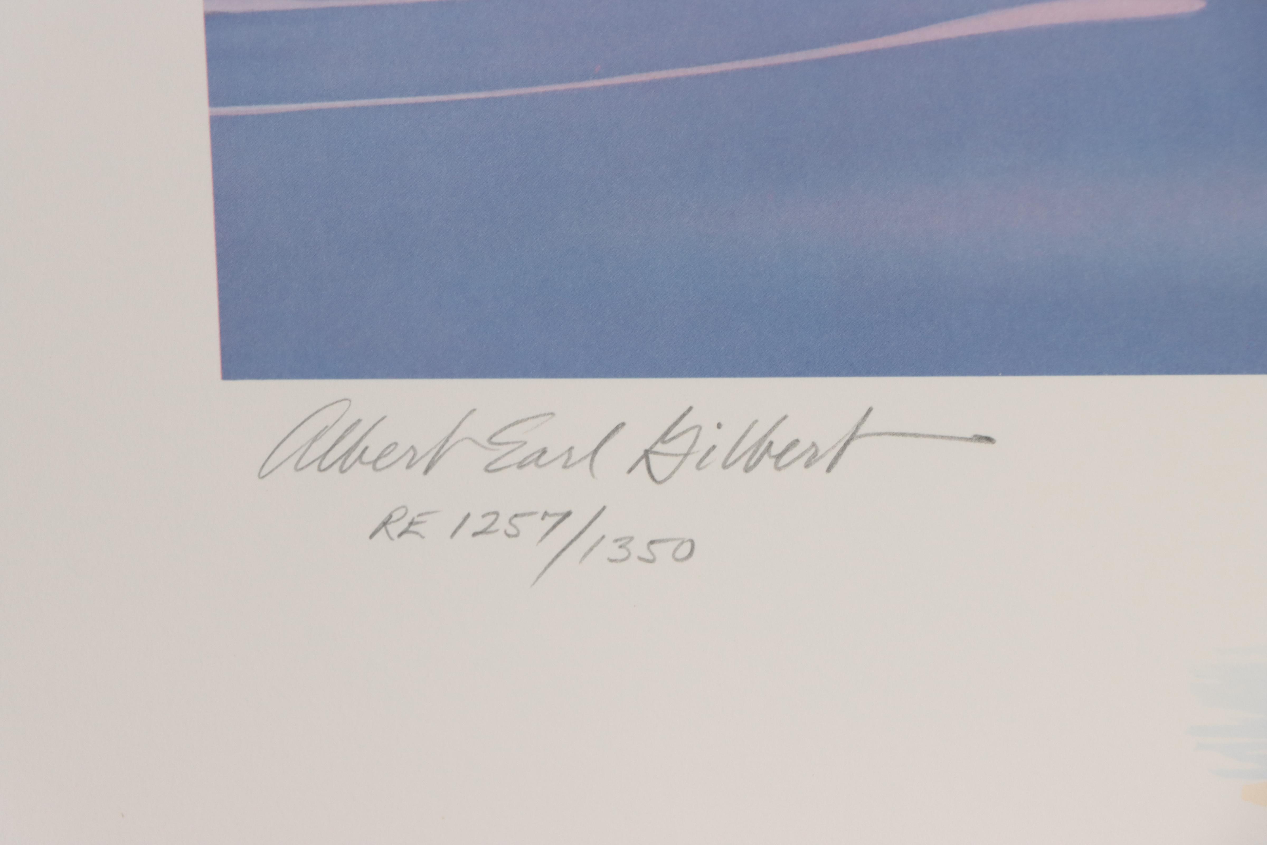 Waterfowl Themed Offset Lithographs With Hand-Painted Remarques