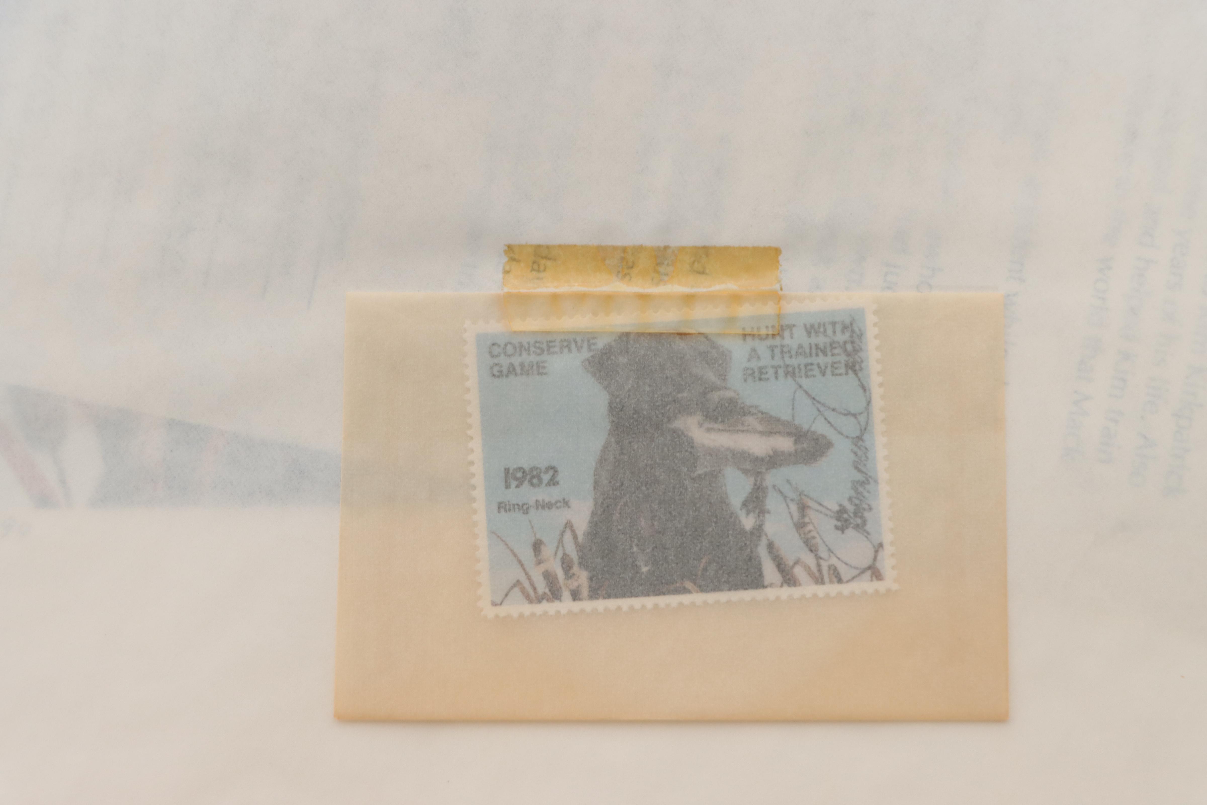 National Retriever Club Offset Lithographs and Postage Stamps, 1980s