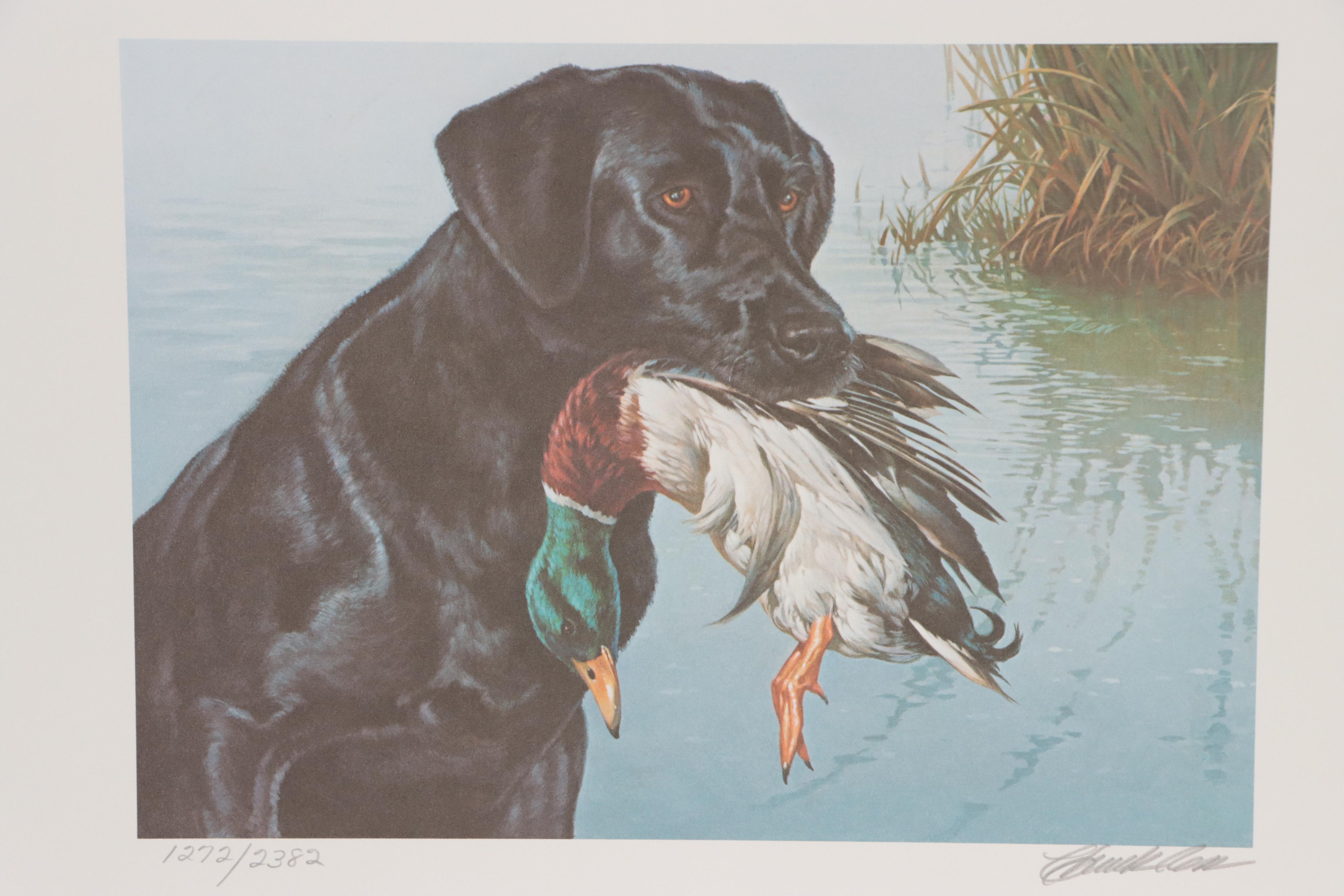 National Retriever Club Offset Lithographs and Postage Stamps, 1980s