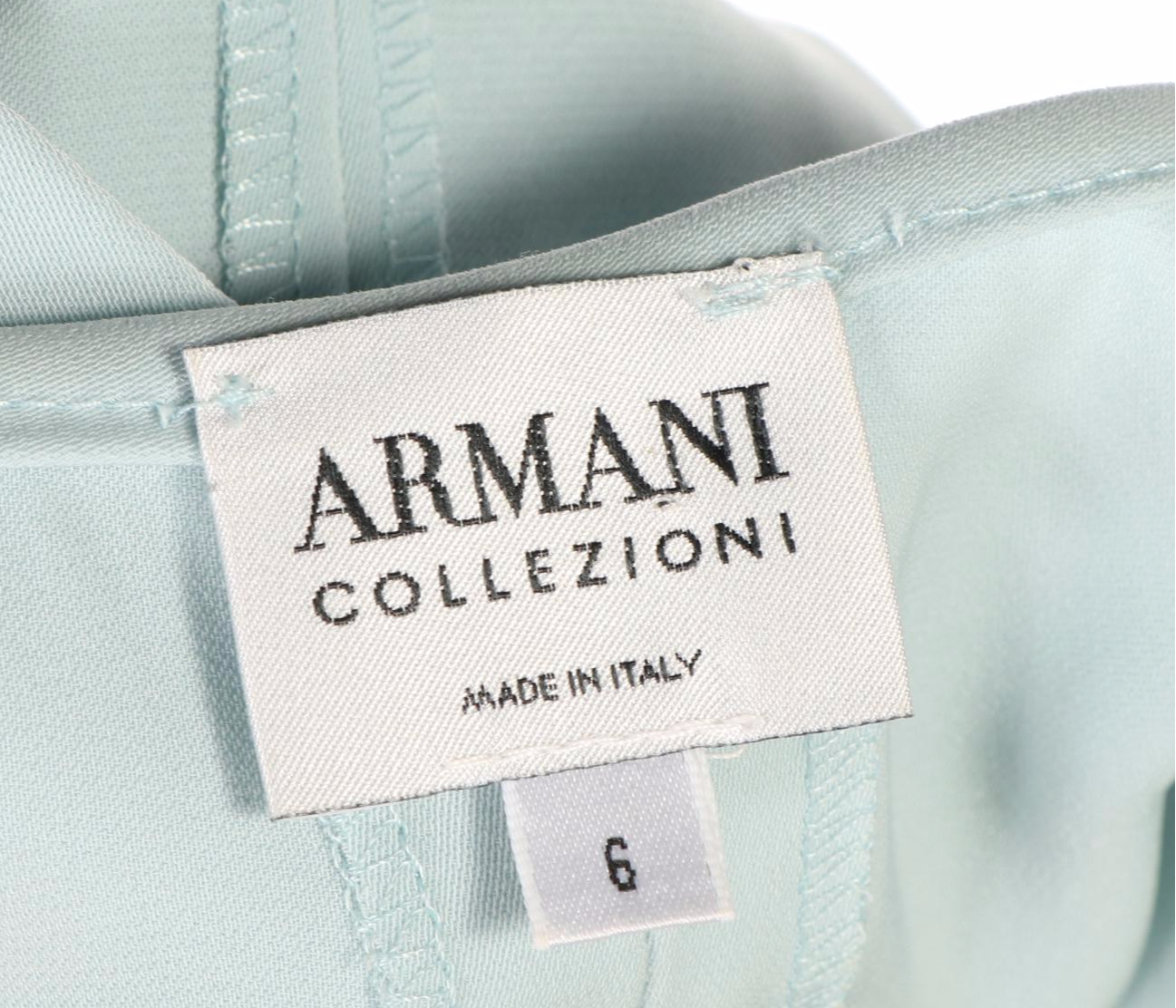 Armani Collezioni Pinstripe Peplum Jacket with Sleeveless Top and Skirt