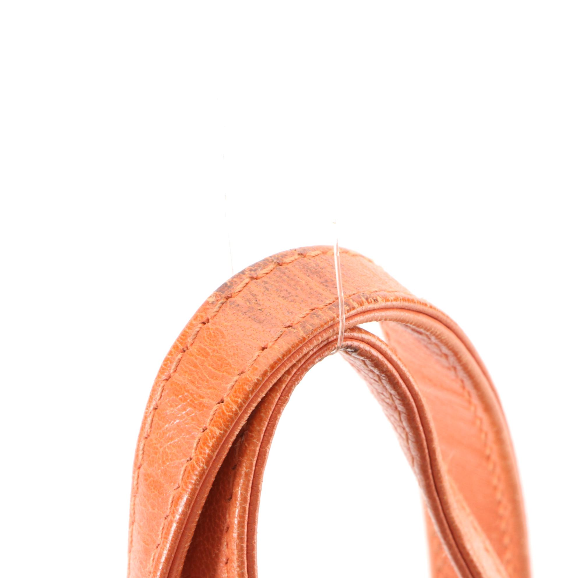 Fendi Woven Leather Tote Bag