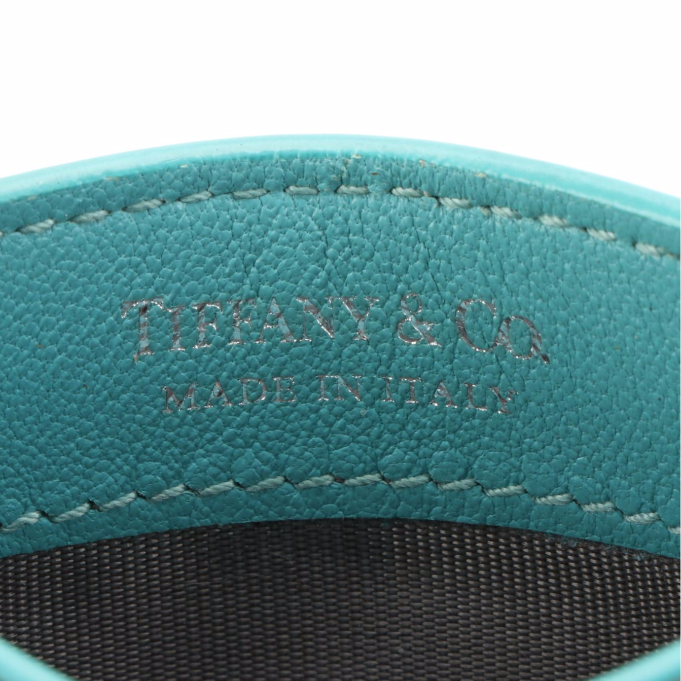 Tiffany & Co. Card Case in Tiffany Blue® Embossed Patent Leather