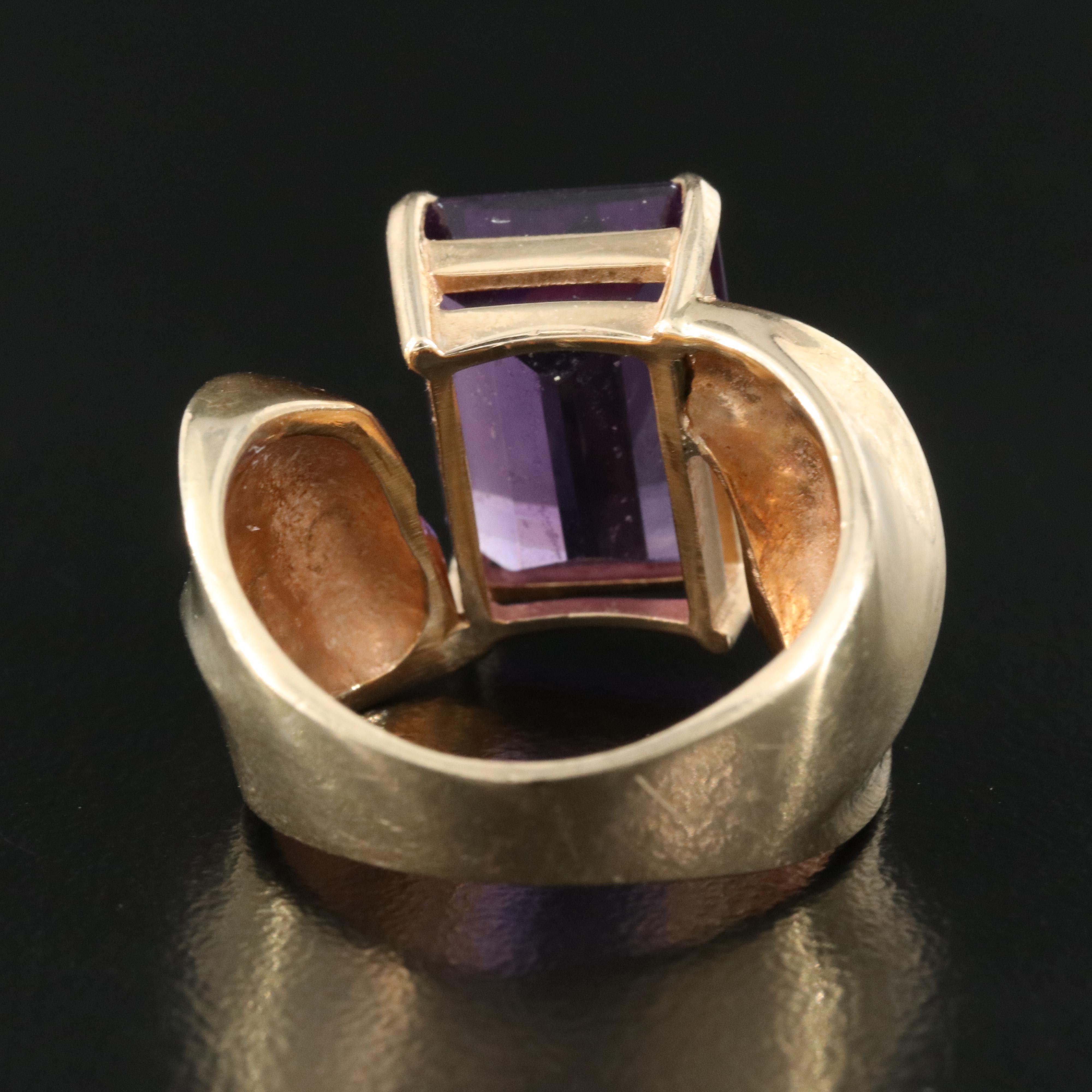 14K Amethyst Ring