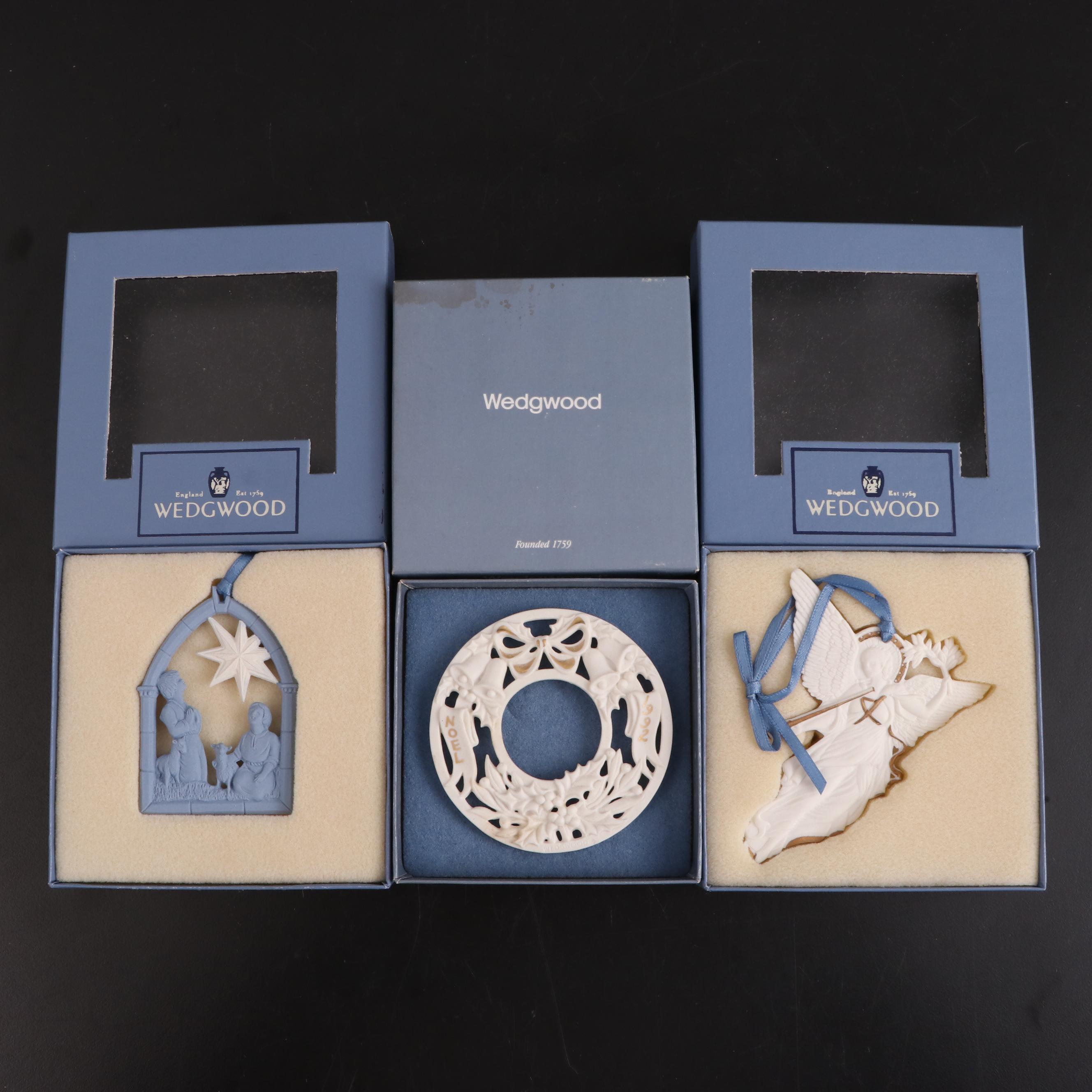 Twenty-Three Wedgwood Tree Ornaments