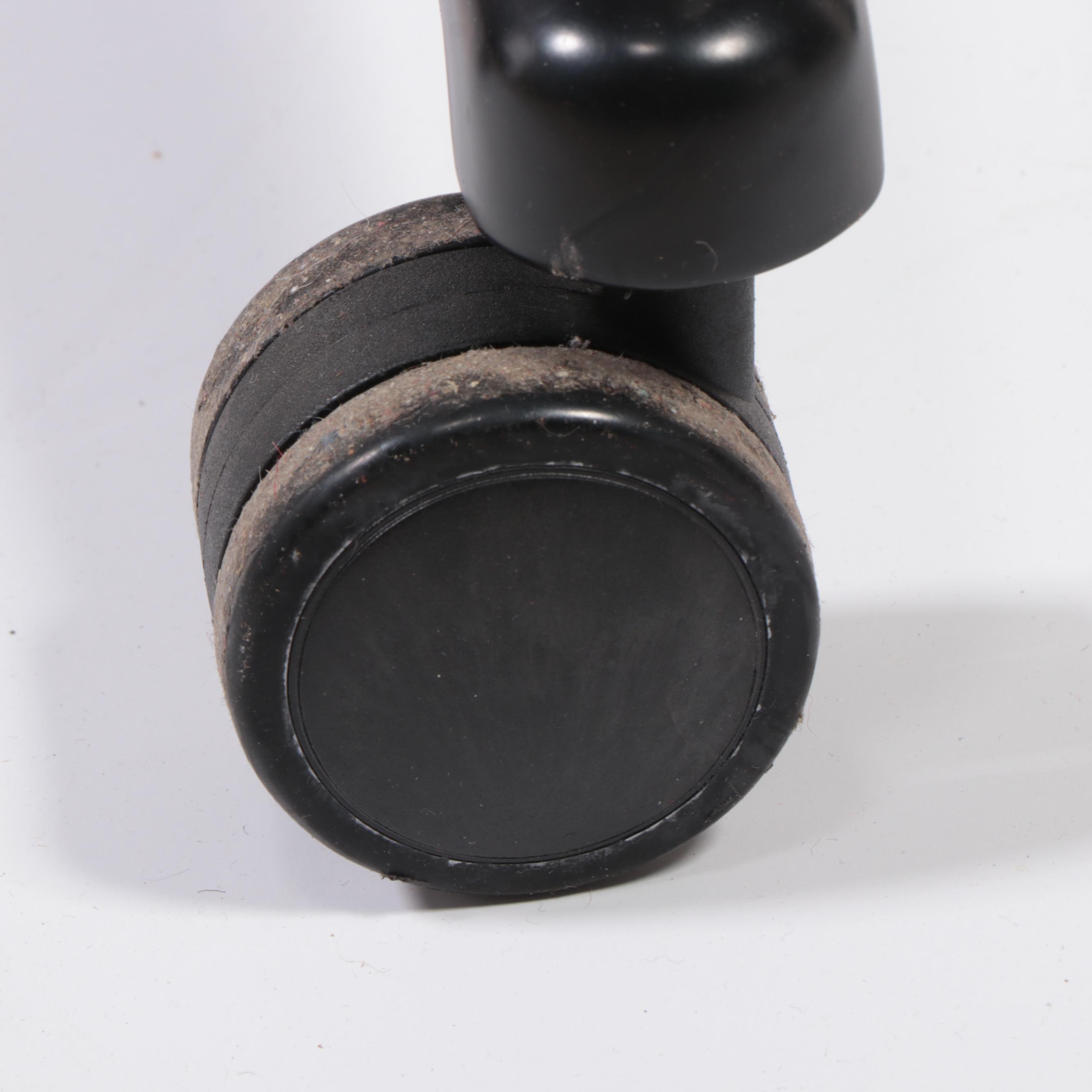 Maria Yee Inc. "Merced" Leather Adjustable-Height Swivel Desk Chair