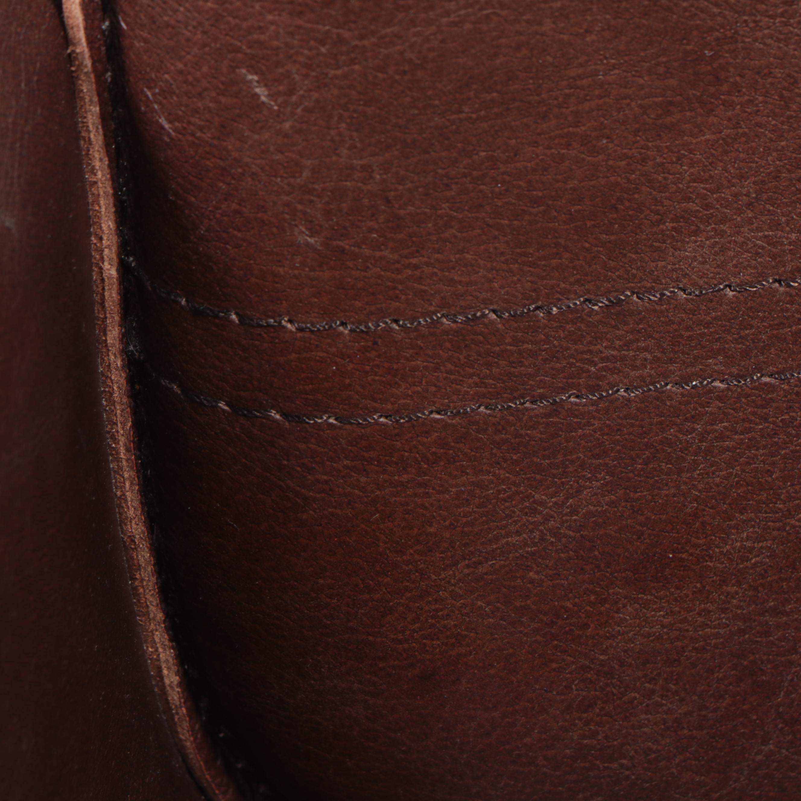 Maria Yee Inc. "Merced" Leather Adjustable-Height Swivel Desk Chair