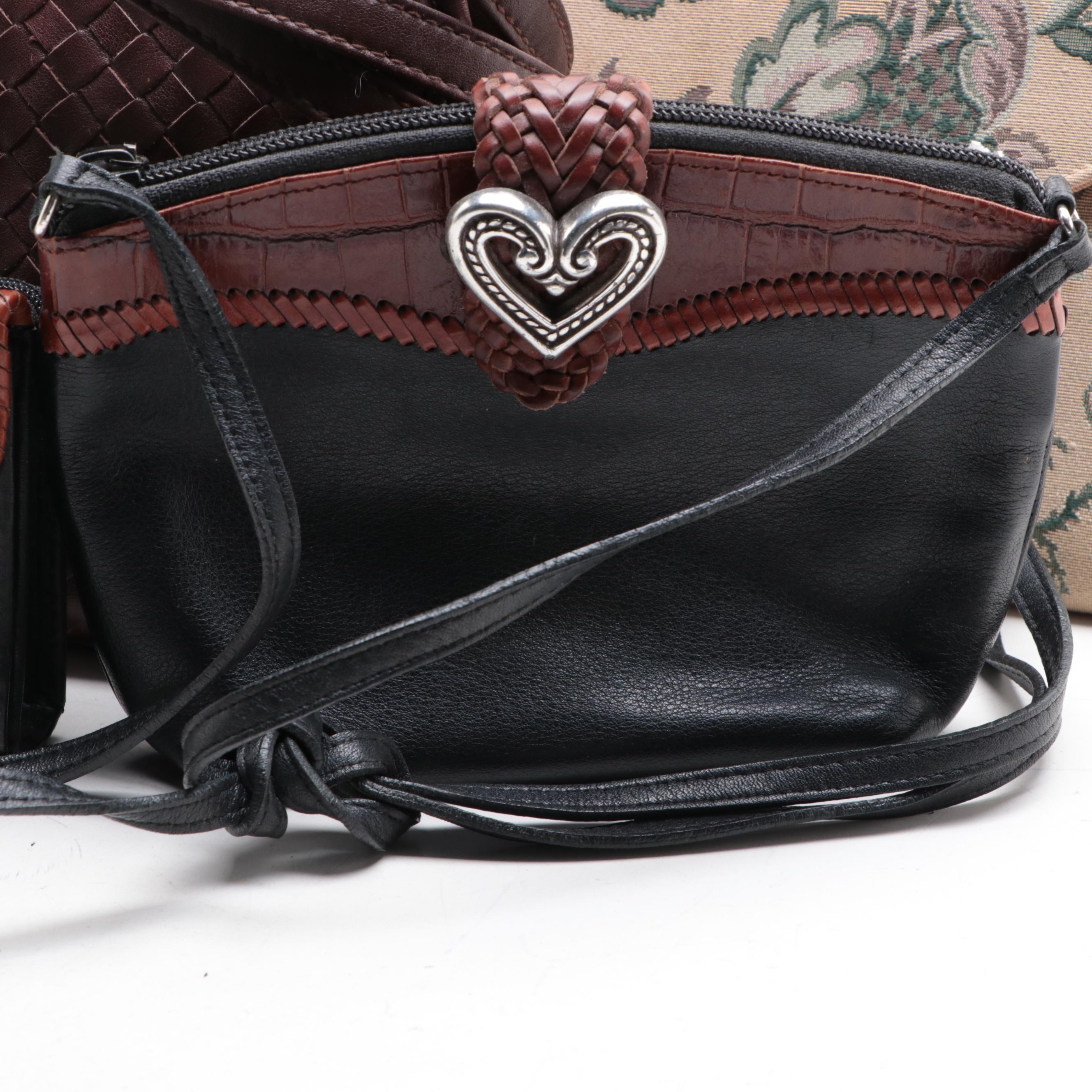 Brahmin Shoulder Bag, Brighton Crossbody and Wallet with More