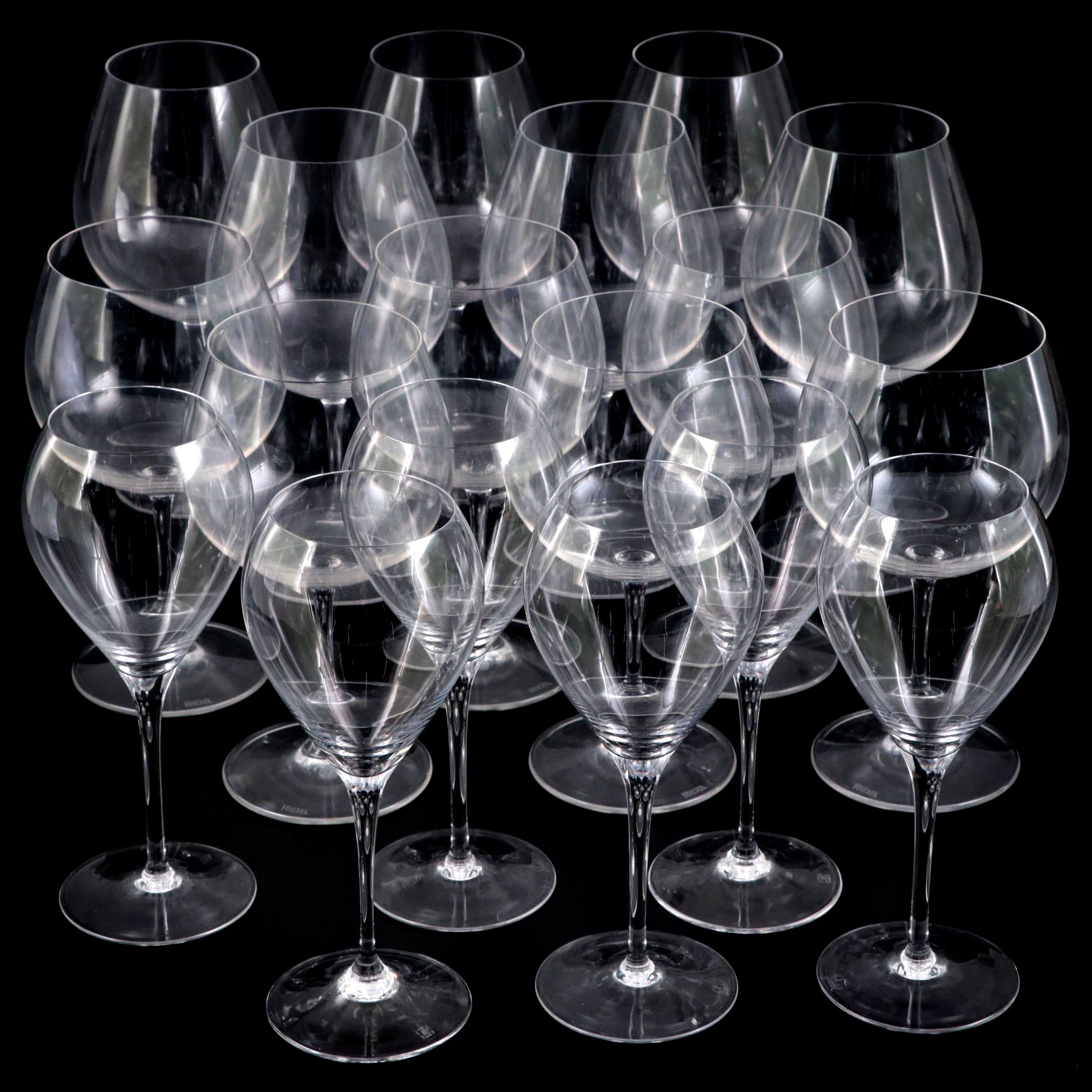 Riedel "Vinum" Crystal Sauterne, Chardonnay, and Burgundy Wine Glasses