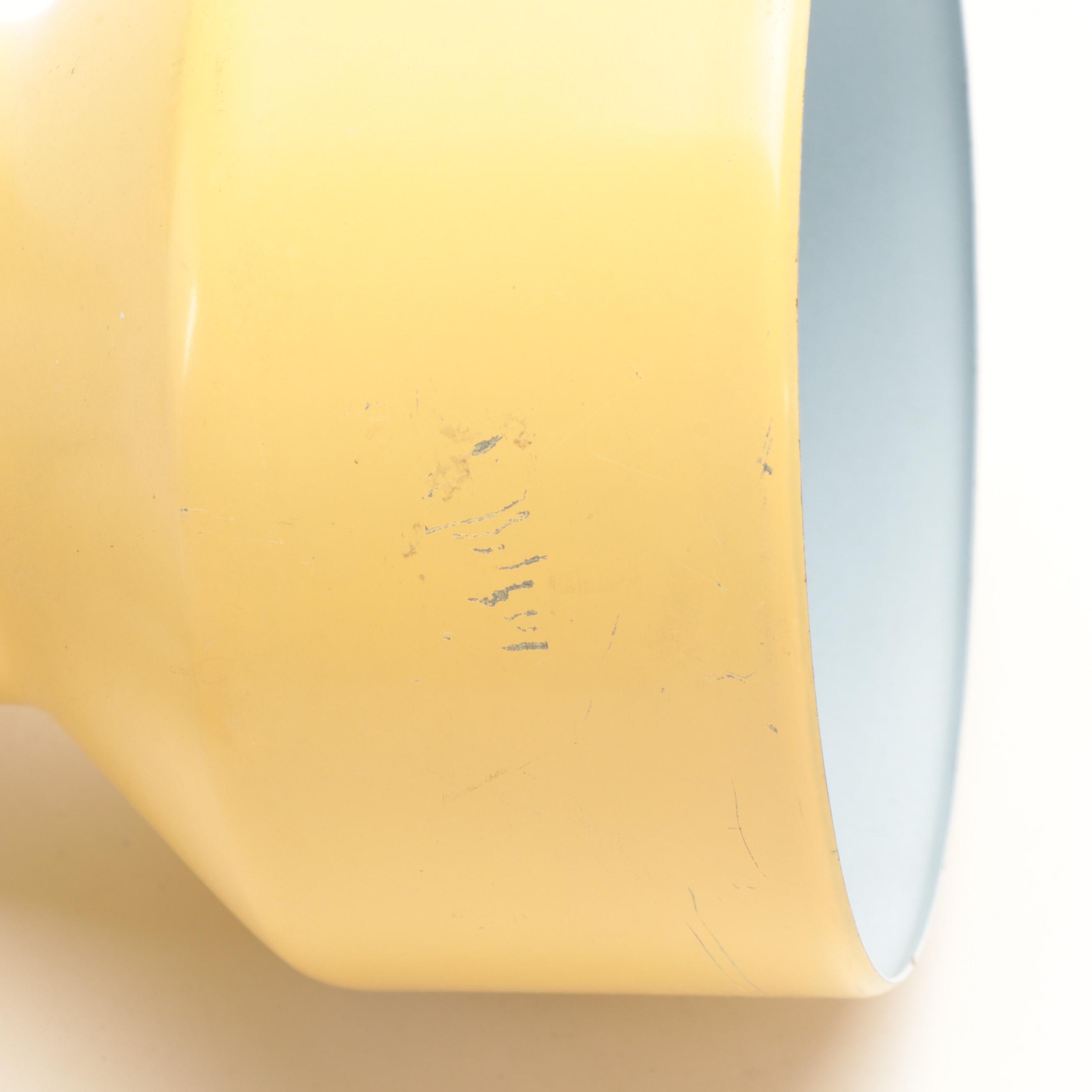 Yellow Adjustable Gooseneck Clip on Task Light