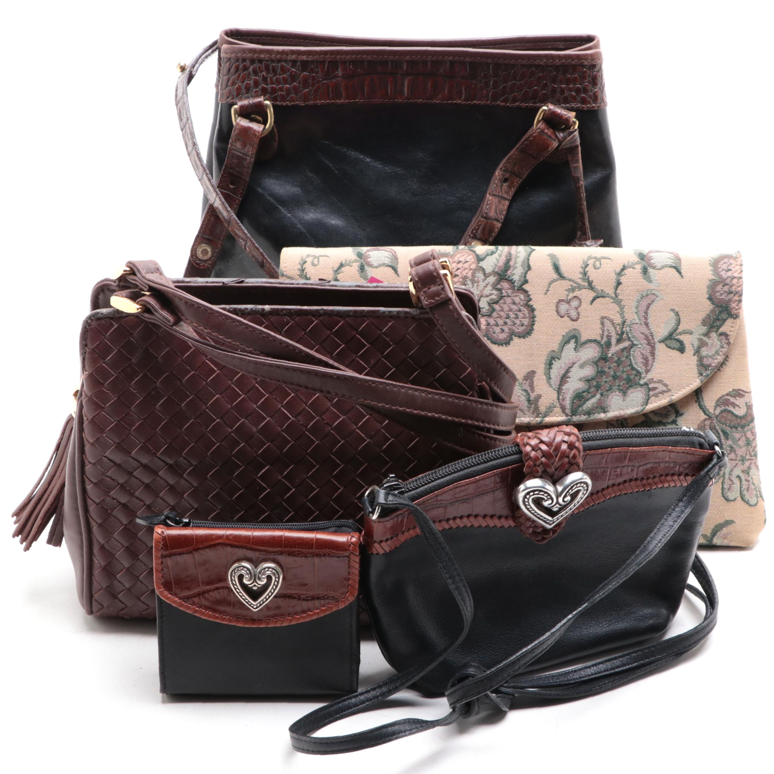 Brahmin Shoulder Bag, Brighton Crossbody and Wallet with More
