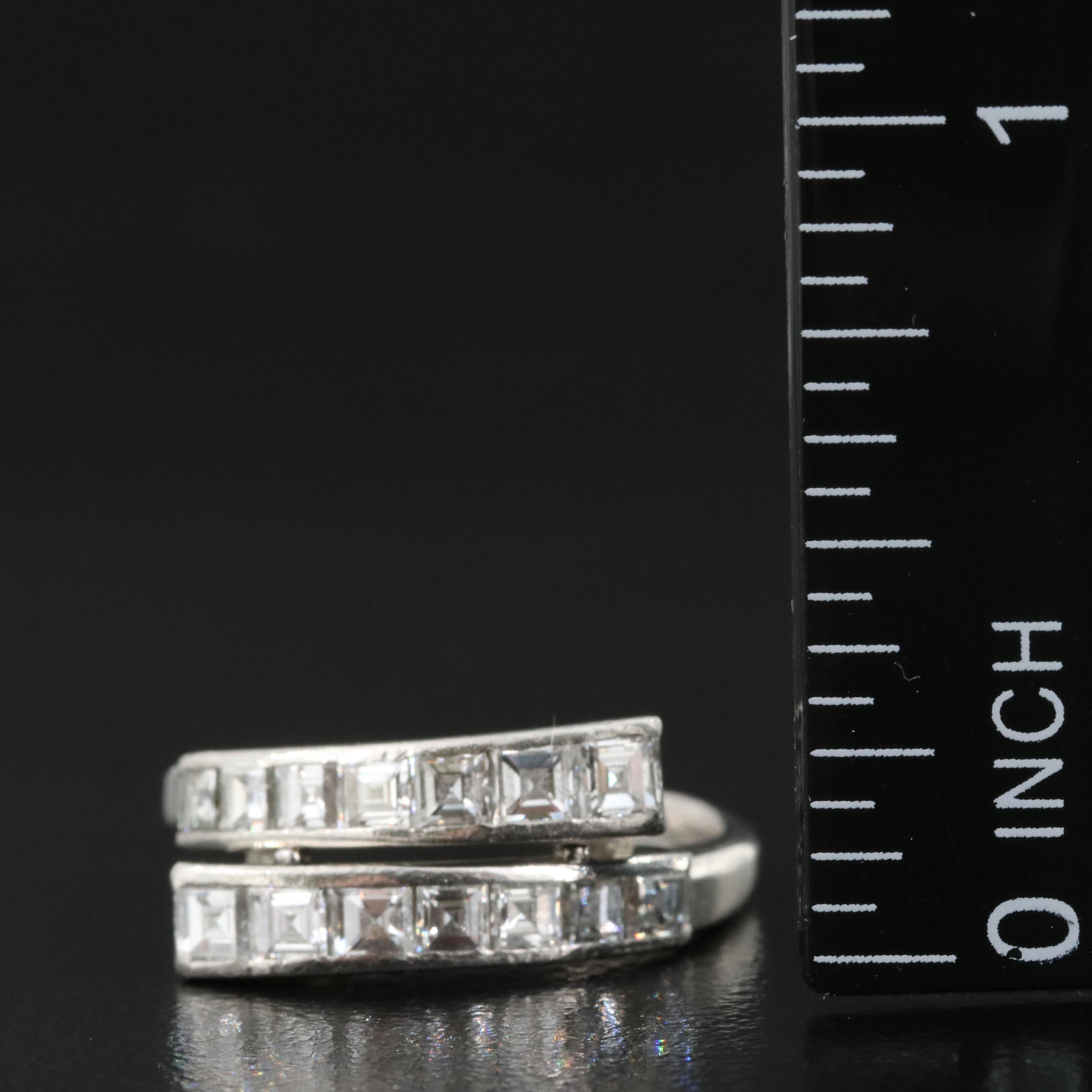 Platinum 1.57 CTW Diamond Bypass Ring