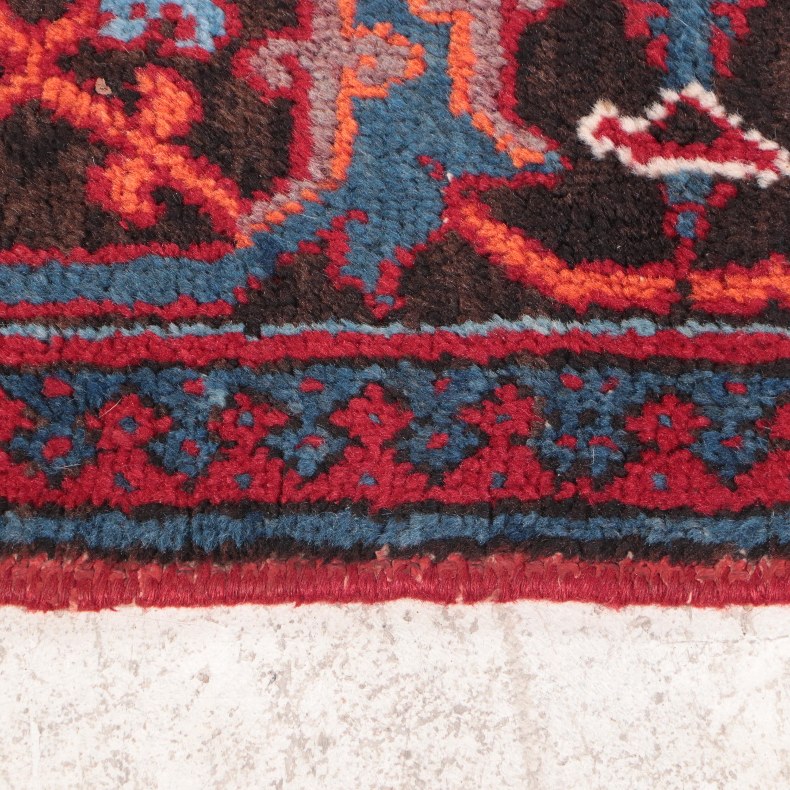 7'10 x 10'11 Hand-Knotted Persian Josheqan Area Rug