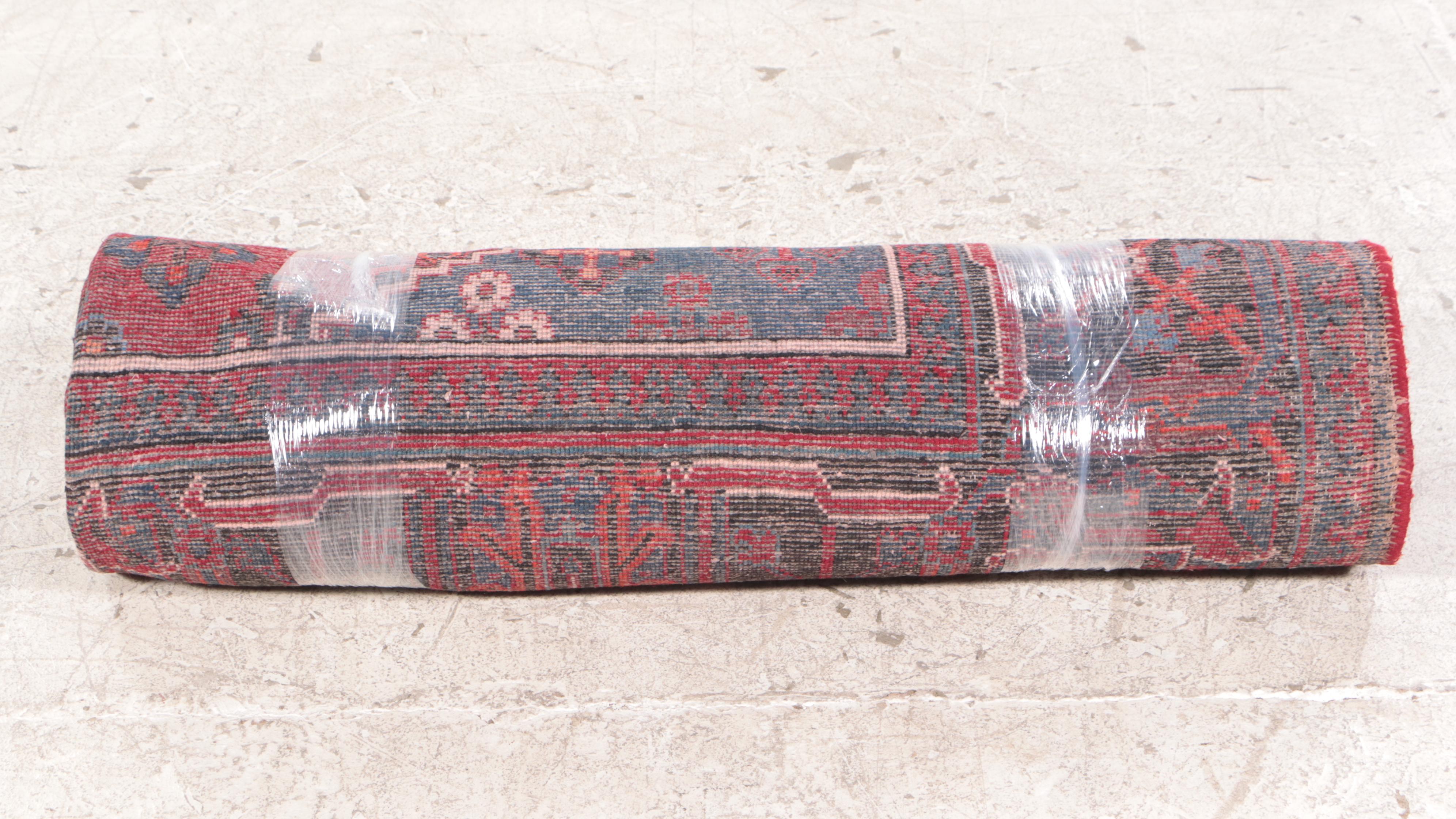 7'10 x 10'11 Hand-Knotted Persian Josheqan Area Rug