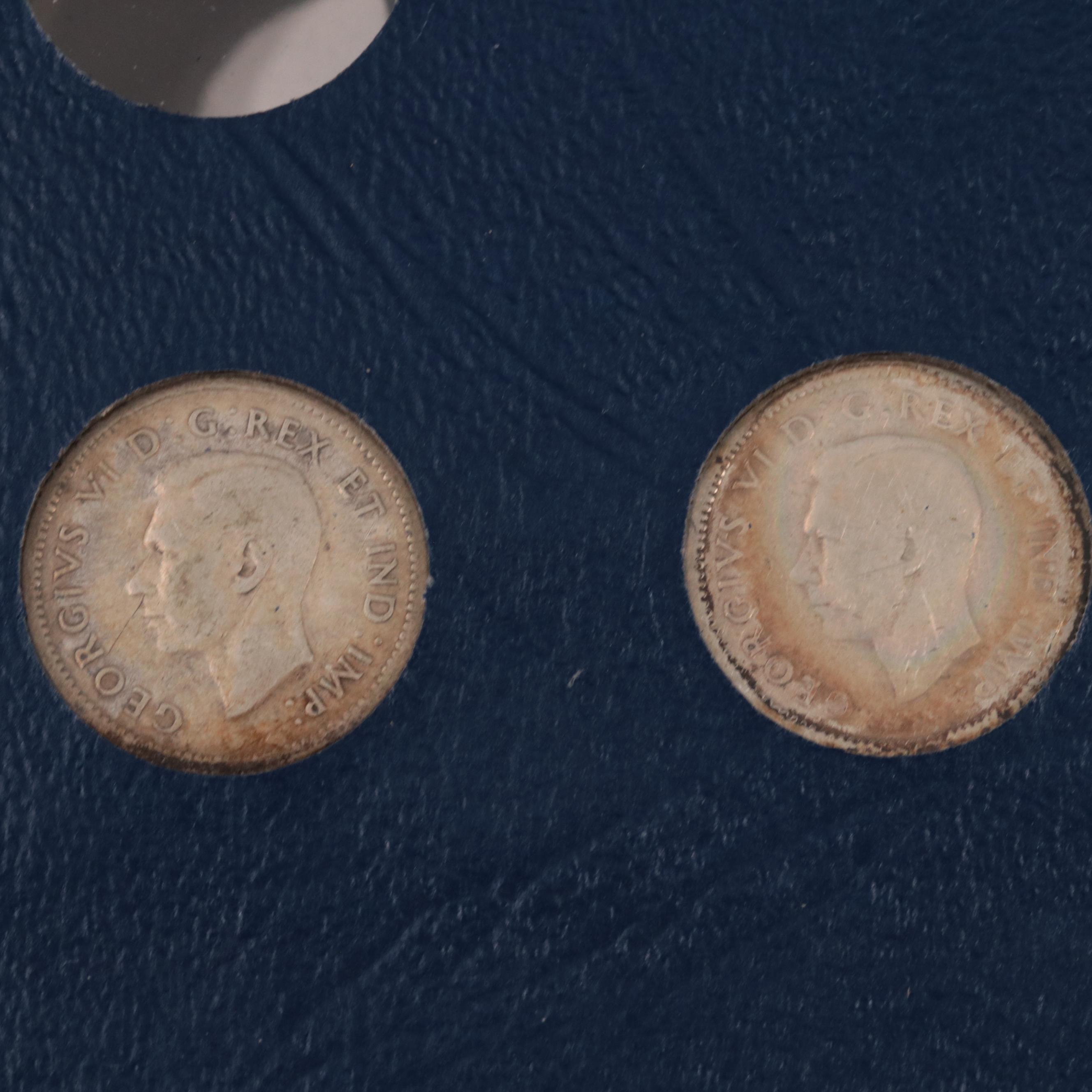 Four Partially-Filled Canadian Coin Albums