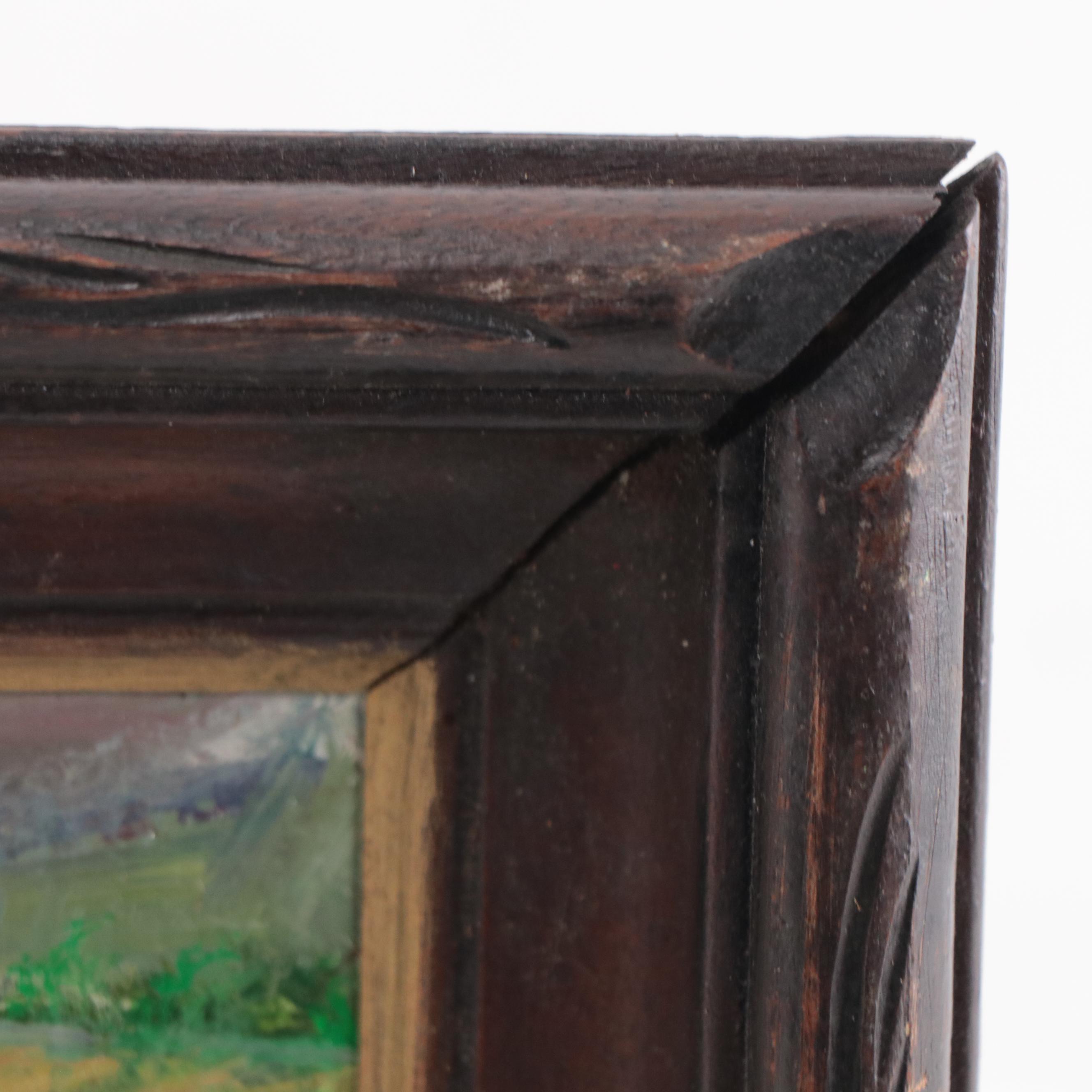 Kevin A. Kasik Oil Painting "Plein Air Pardner From Plano," 2023