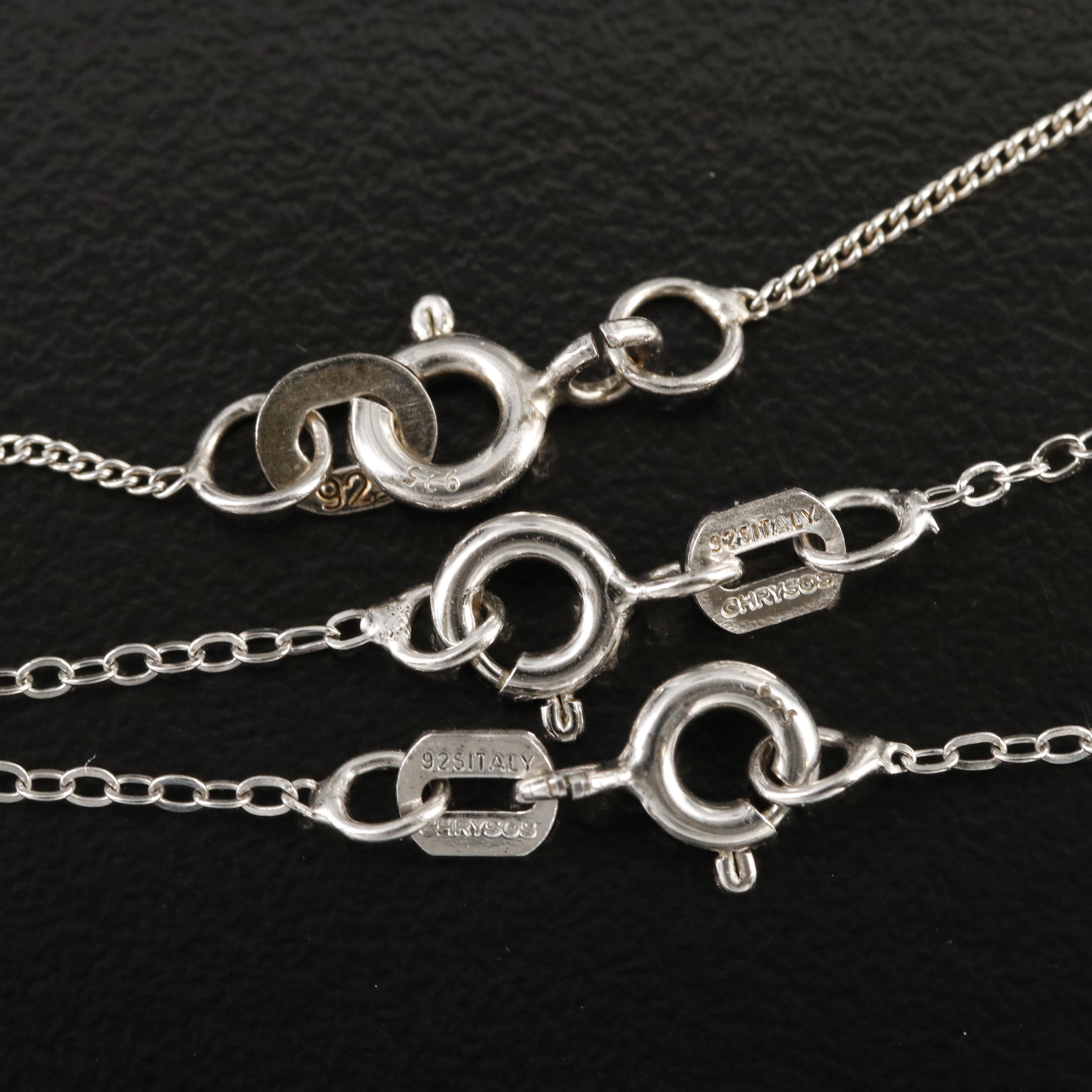 Sterling Jewelry Including Tanzanite, Zircon and Andalusite