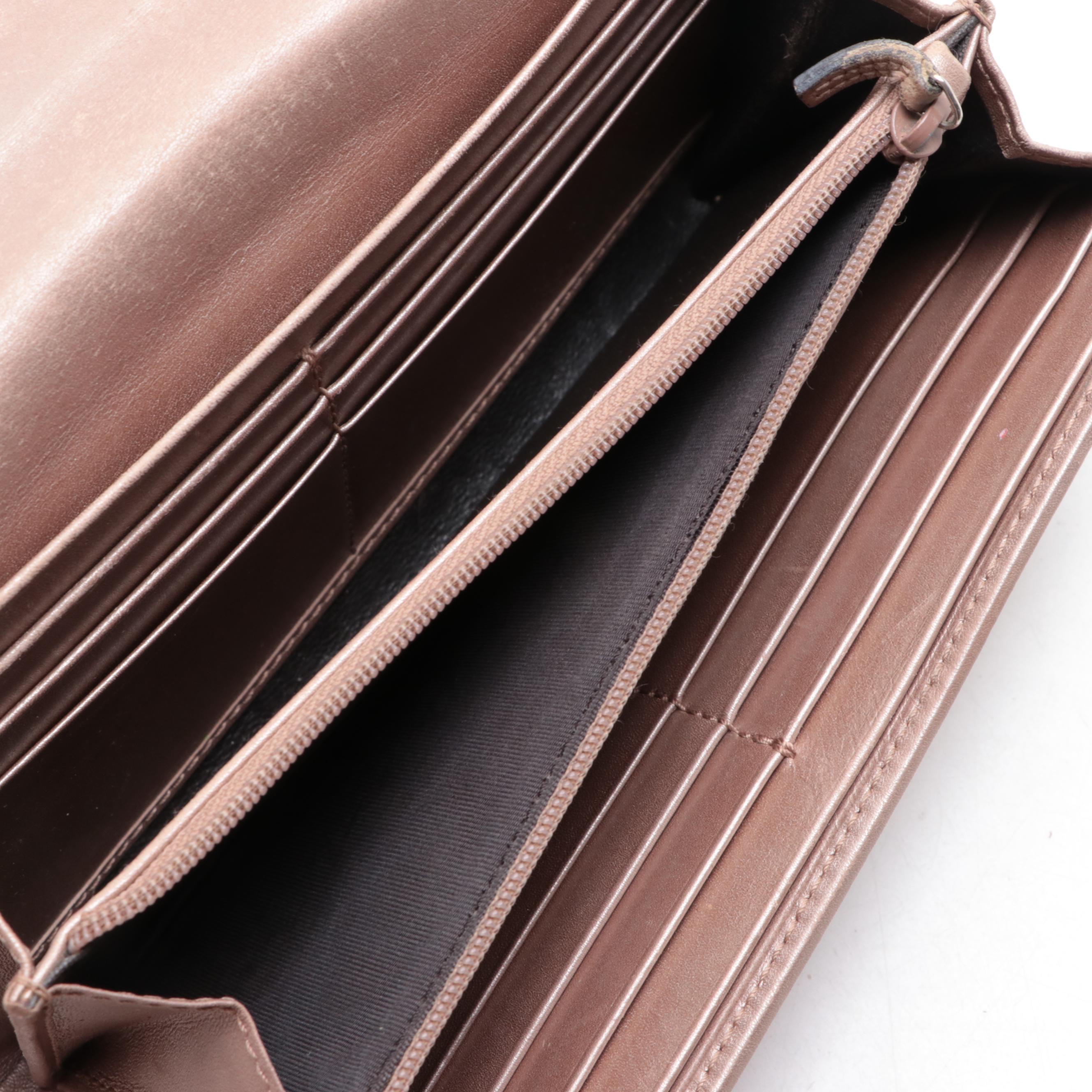 Gucci Continental Wallet in Guccissima Leather with Box