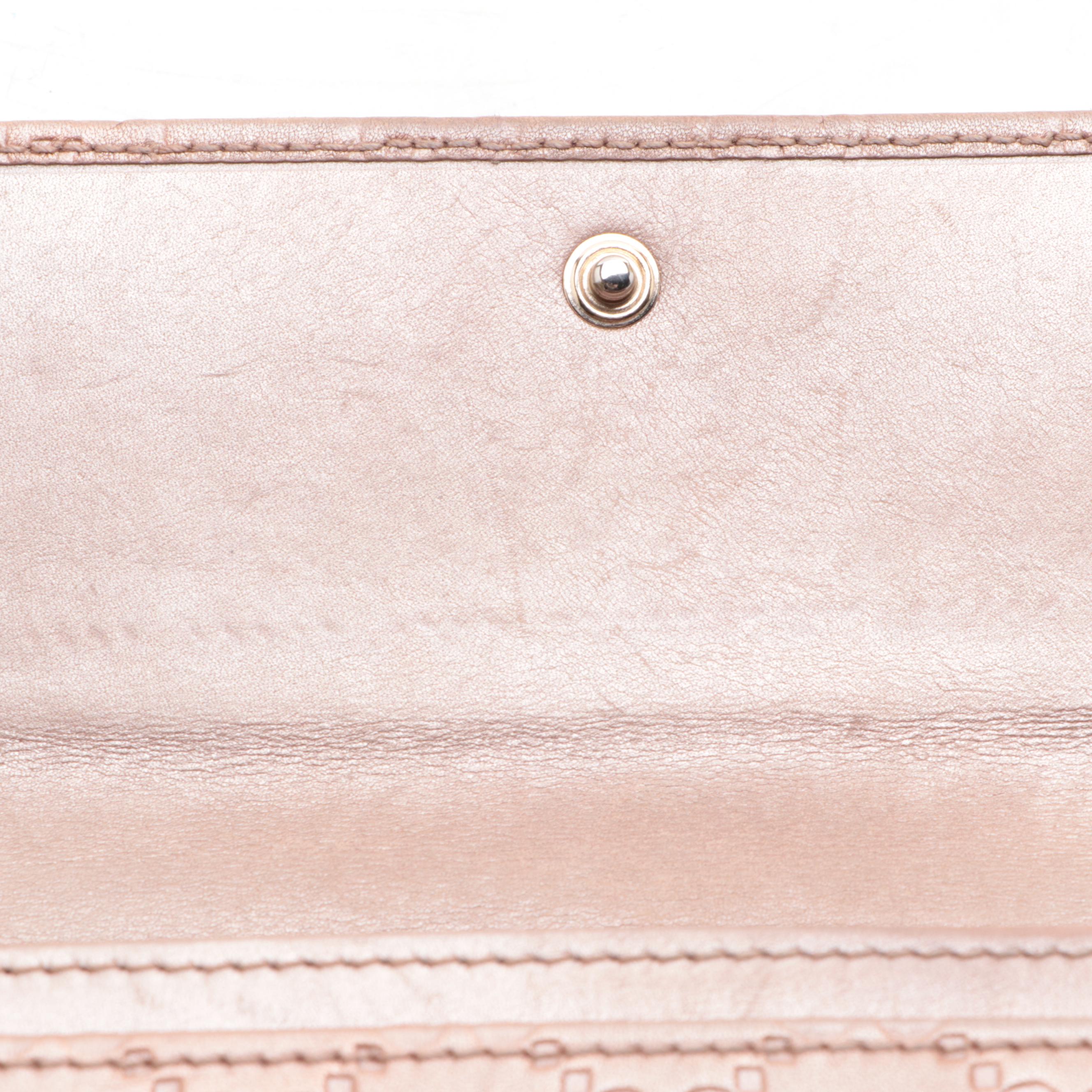 Gucci Continental Wallet in Guccissima Leather with Box