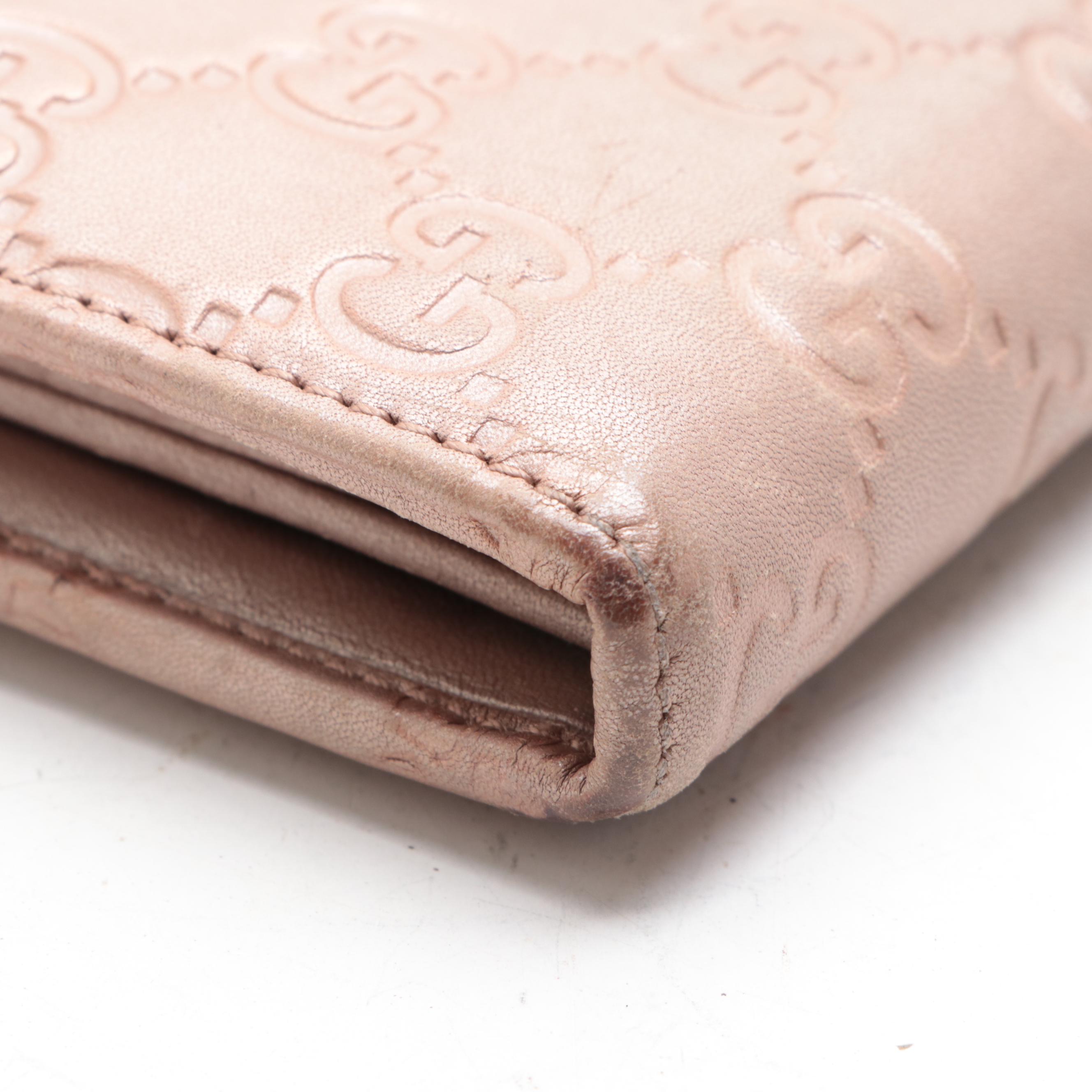 Gucci Continental Wallet in Guccissima Leather with Box