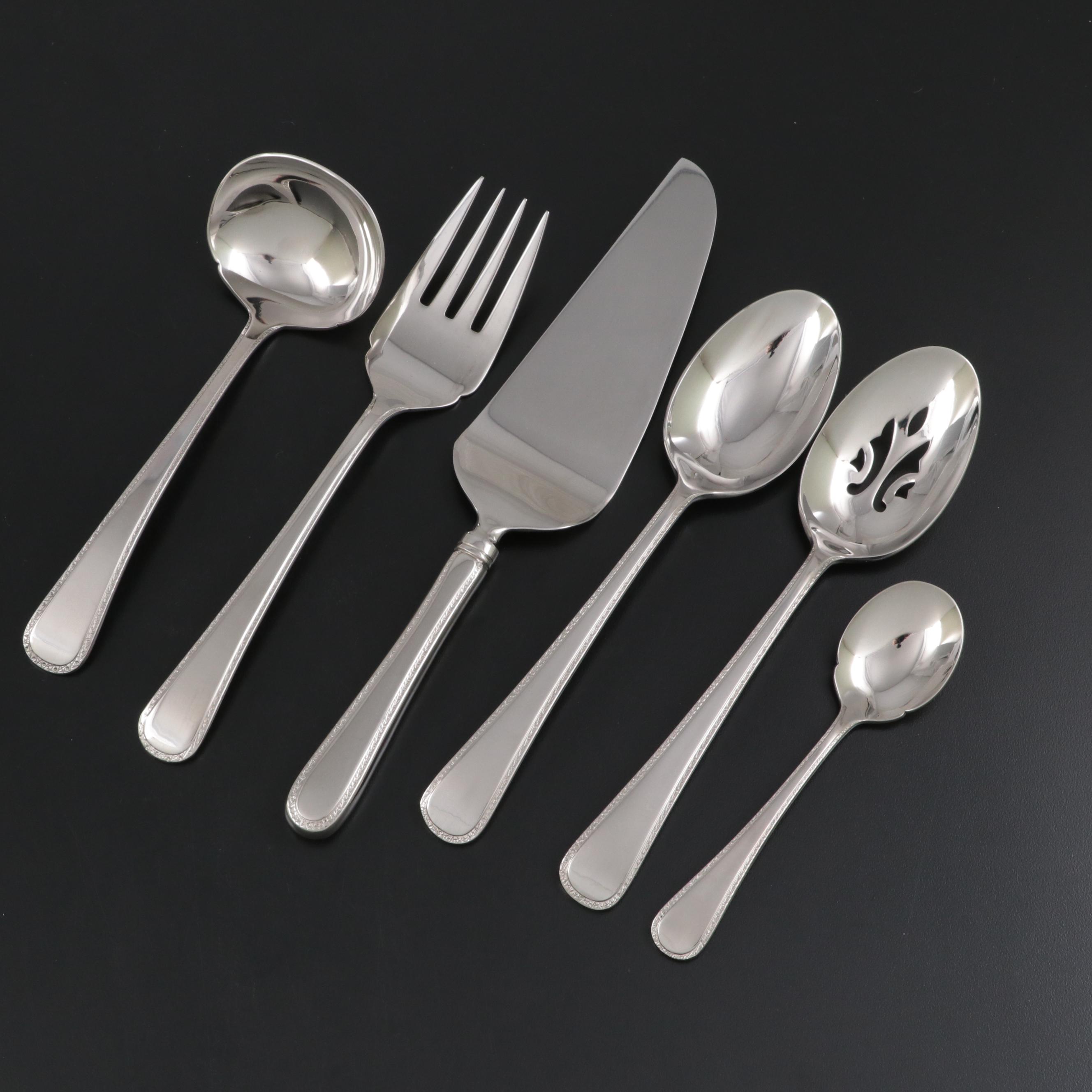 Wallace Silver Plate Flatware in Storage Chest