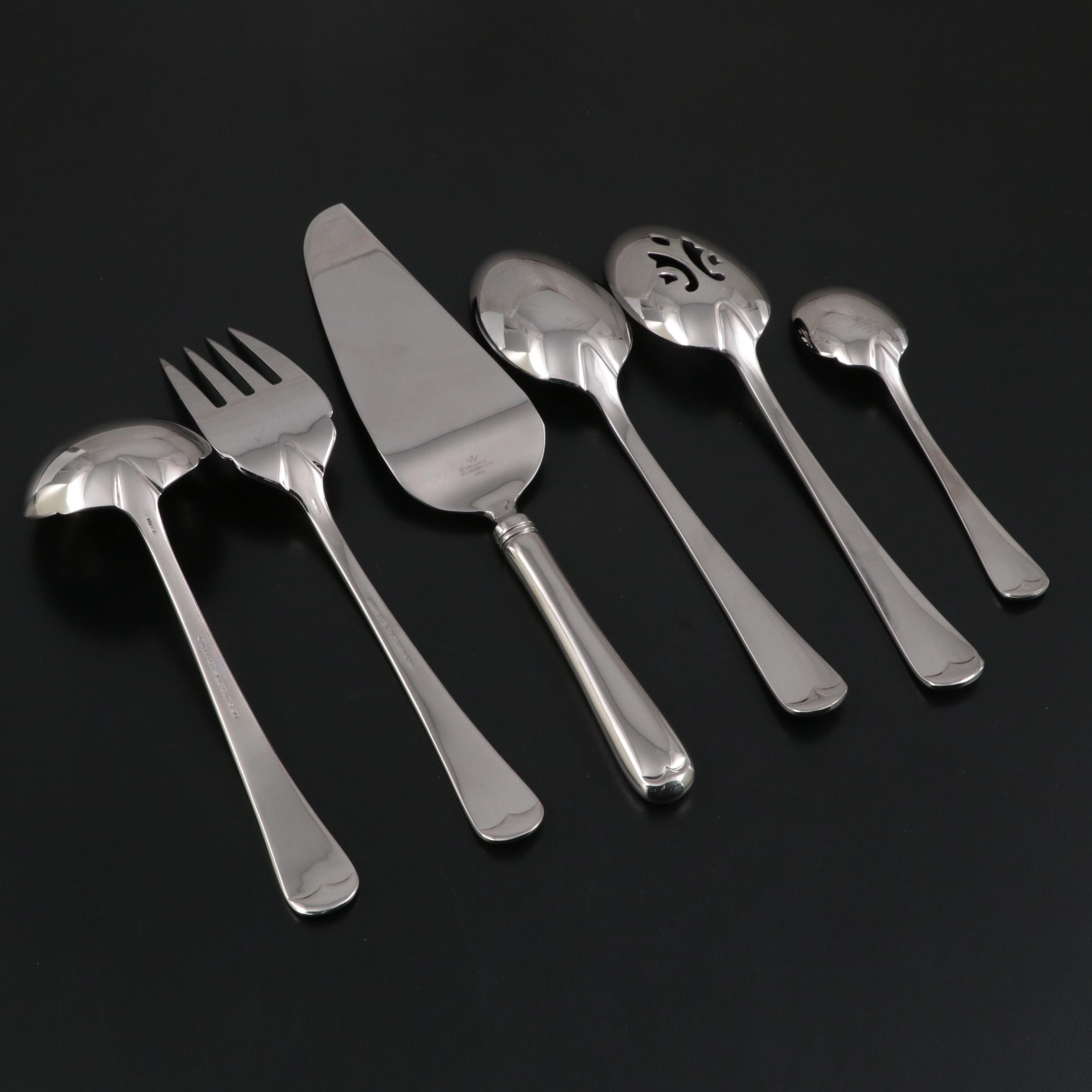 Wallace Silver Plate Flatware in Storage Chest