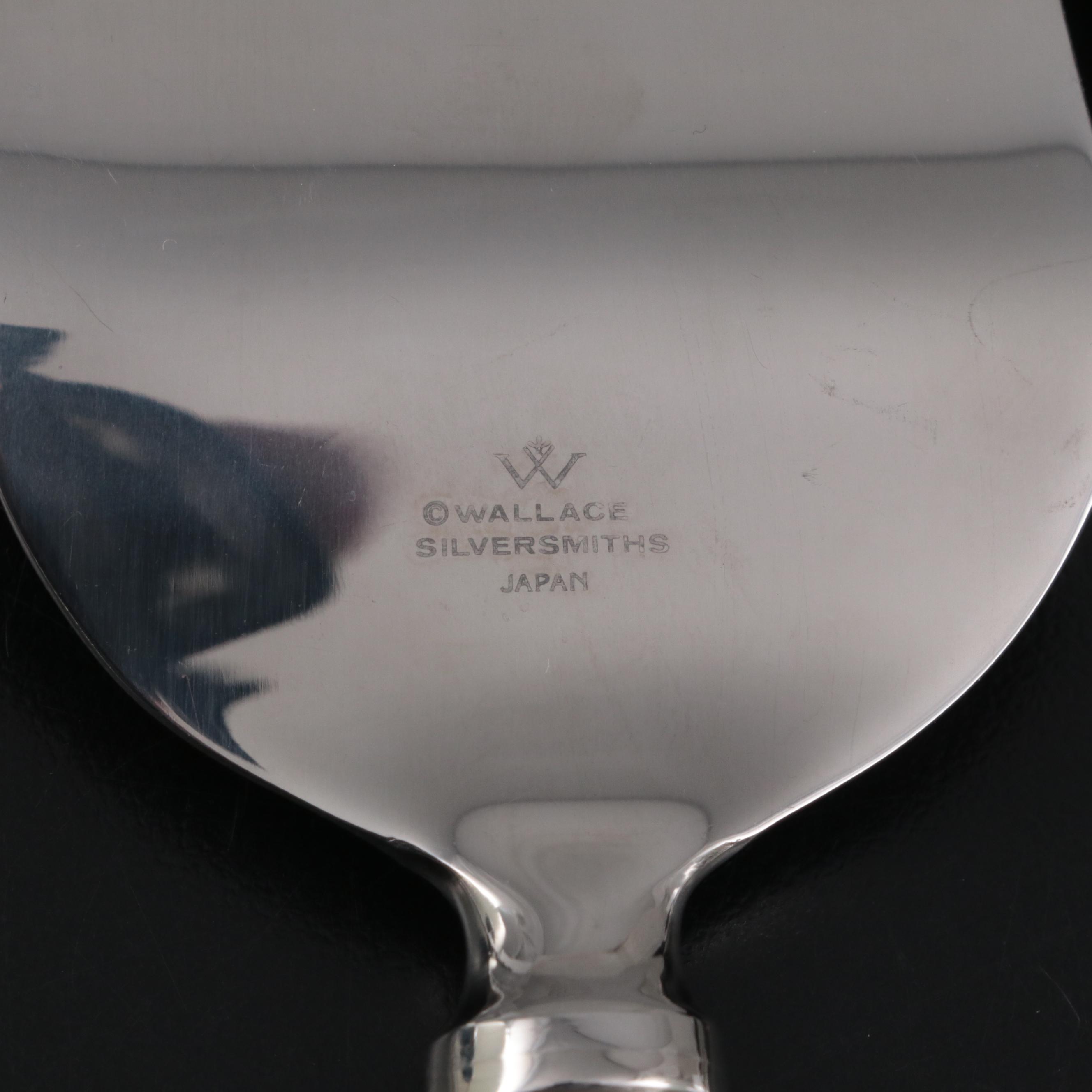 Wallace Silver Plate Flatware in Storage Chest