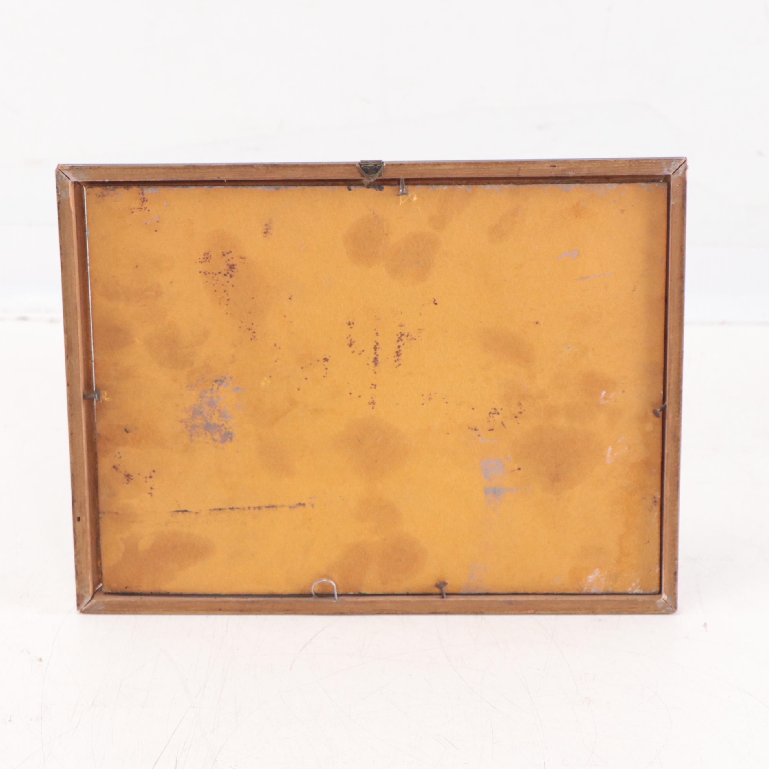 F.V. Hugo Landscape Oil Painting, Late 19th Century