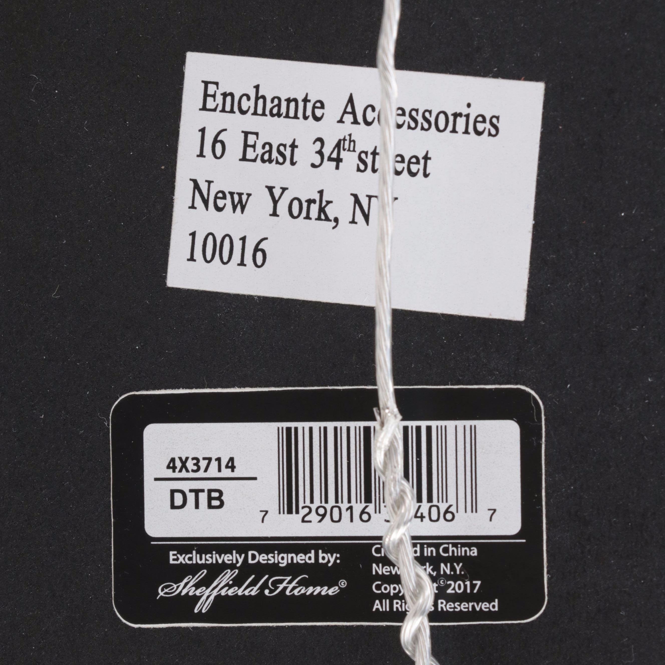 D.E. McNicol Pottery Co. Calendar Plate with Other Shadow Box Framed Calendar