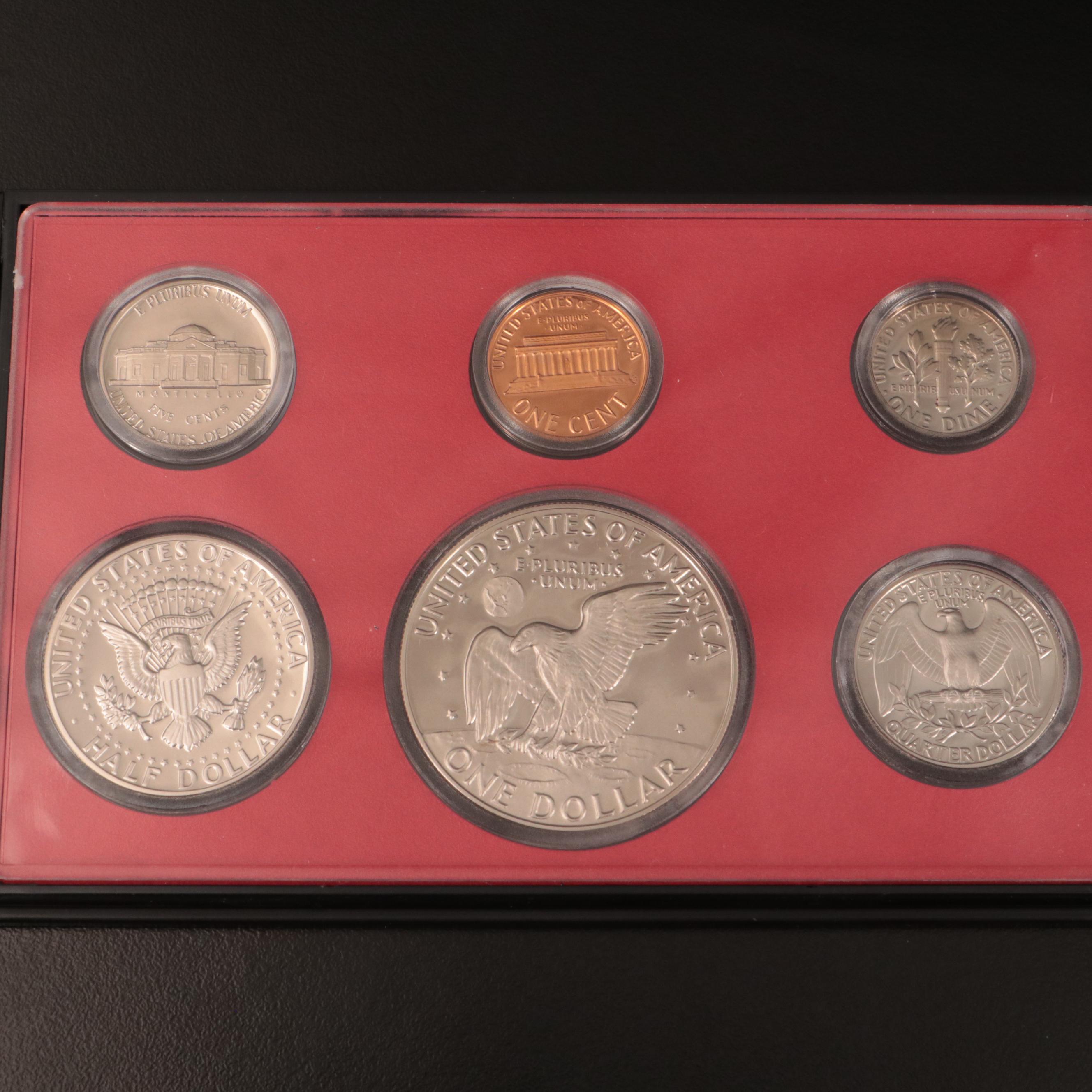 Thirty-Eight U.S. Proof Sets, 1968–2006 Complete