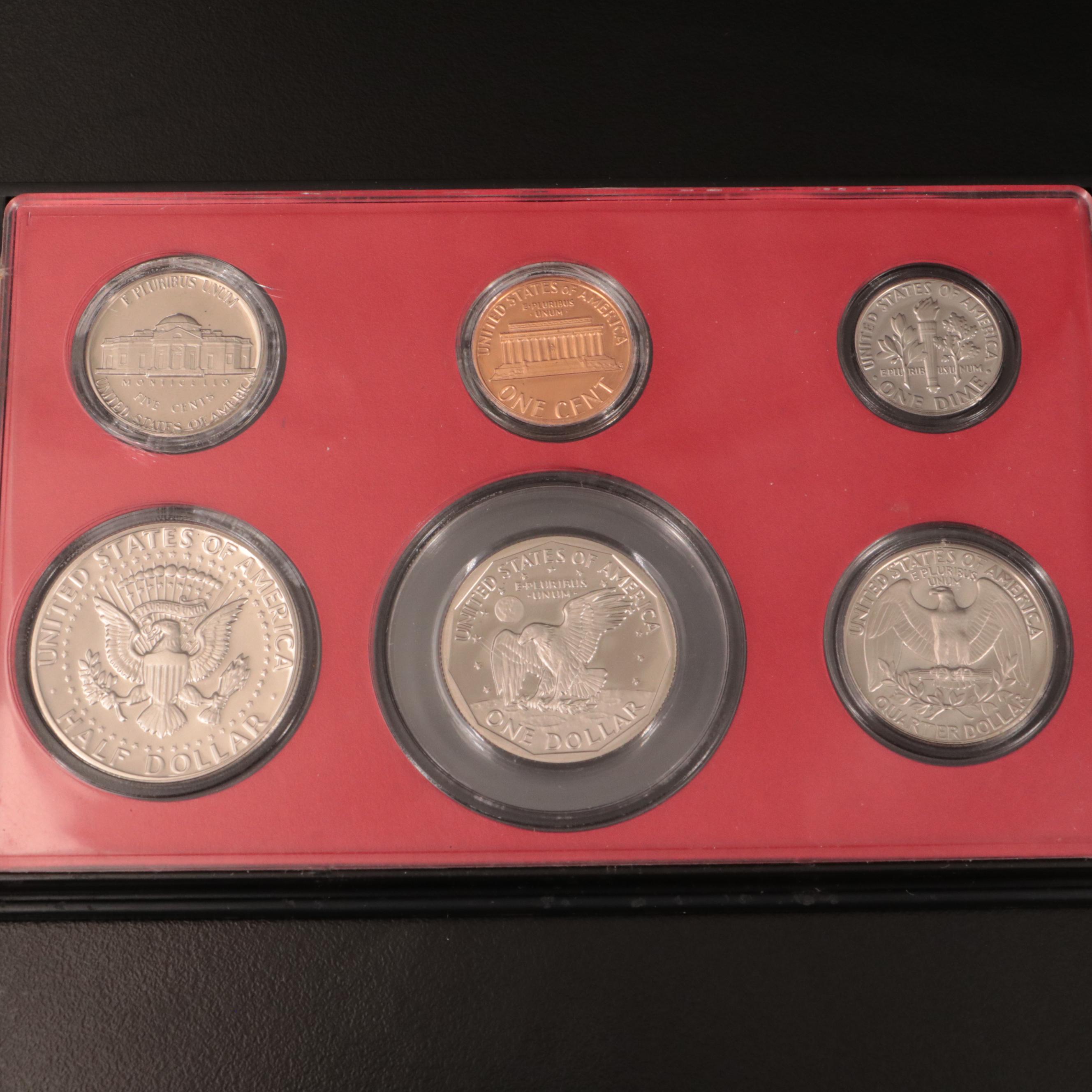 Thirty-Eight U.S. Proof Sets, 1968–2006 Complete