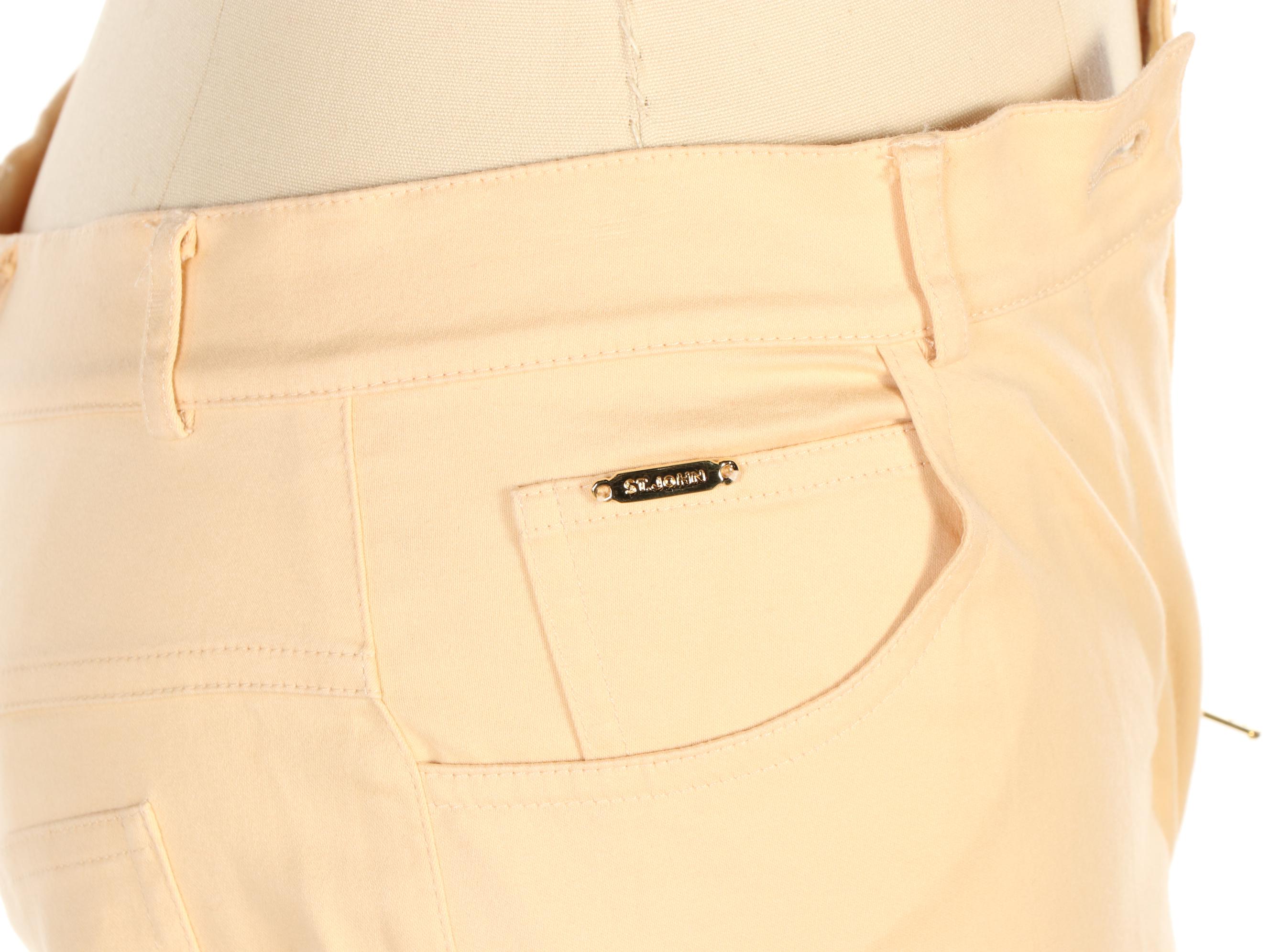 St. John Sport Zip Front Knit Jacket and Five Pocket Pants