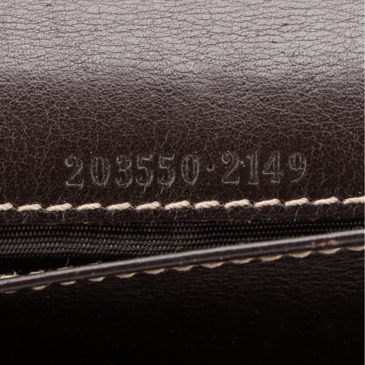 Gucci Heart Charm Continental Wallet in GG Canvas and Dark Brown Leather w/Box