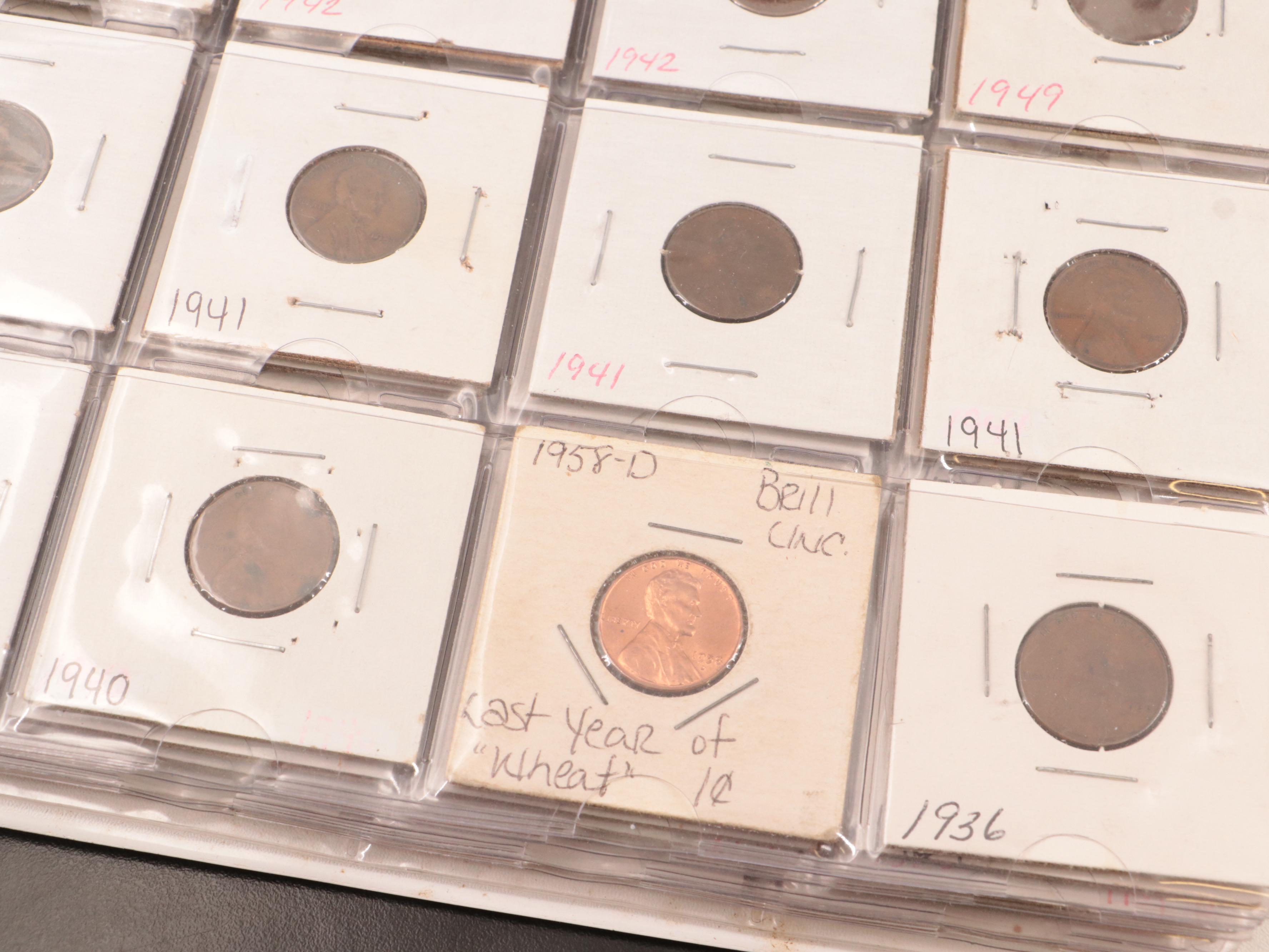 Collection of U.S. Cents