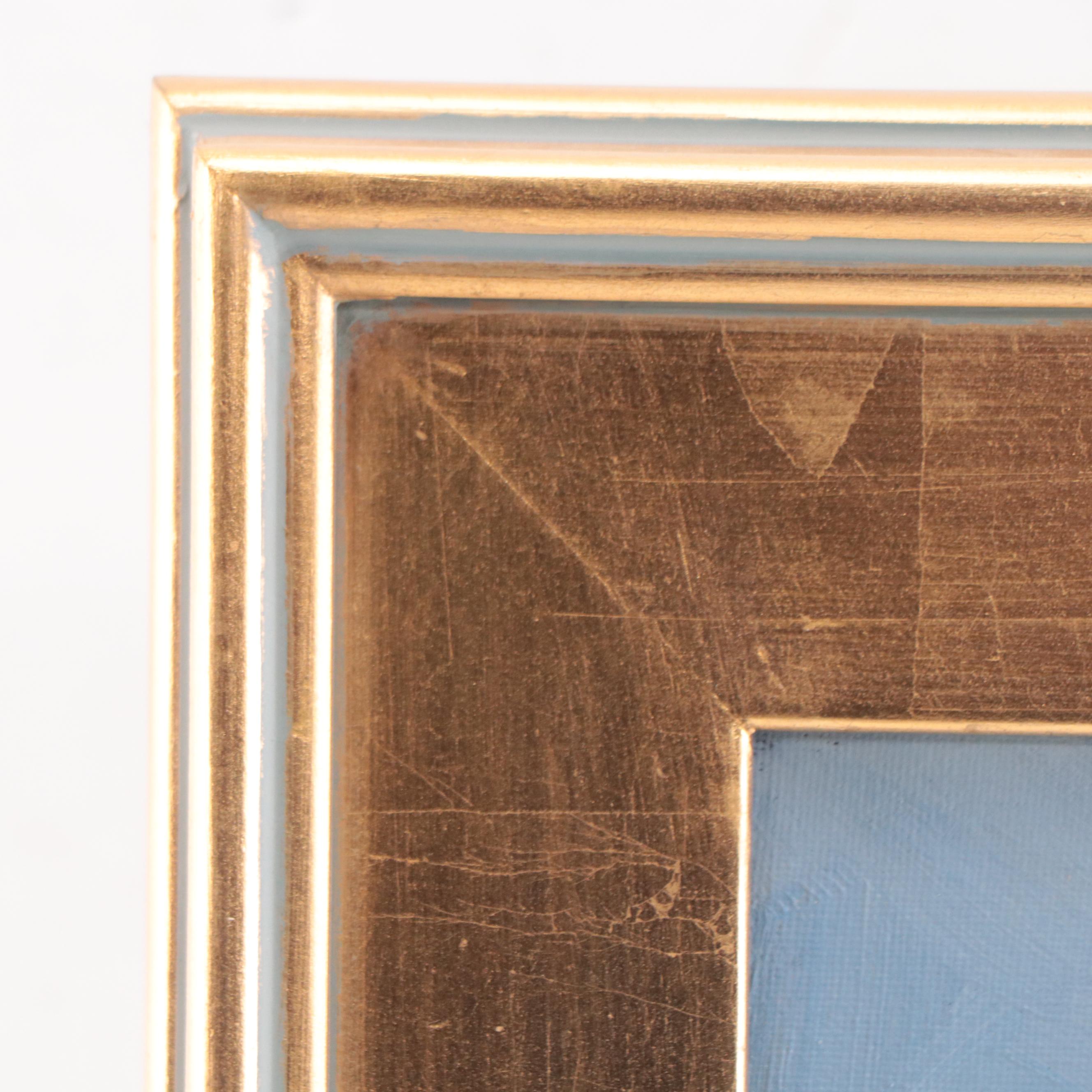 William Hawkins Impressionist Style Oil Painting of Landscape