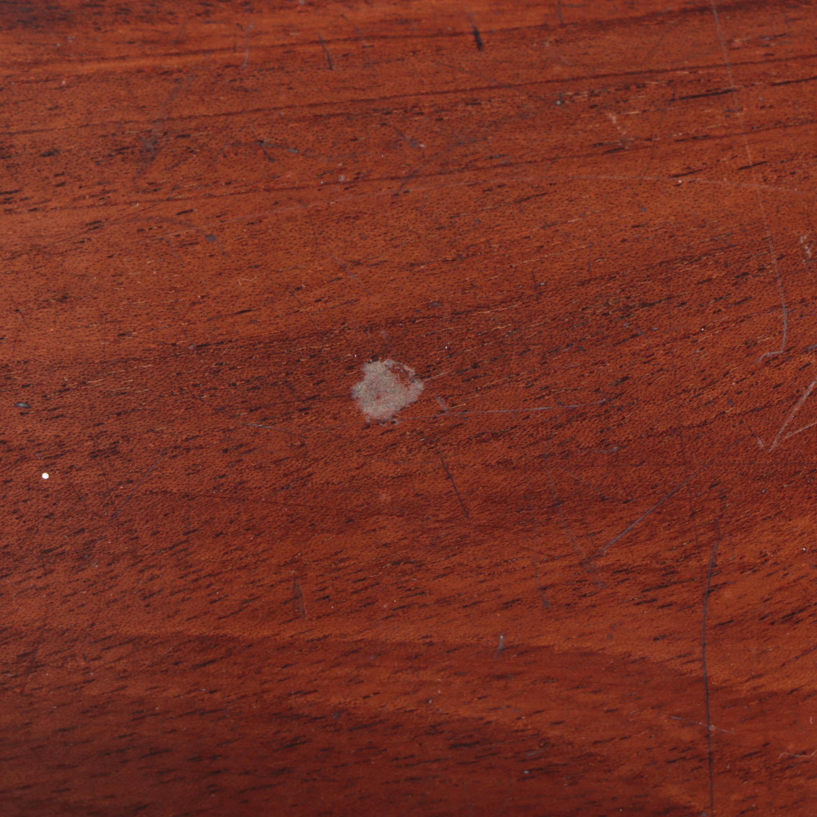 Louis Philippe Mahogany Lift-Lid Sewing Stand, Mid-19th Century