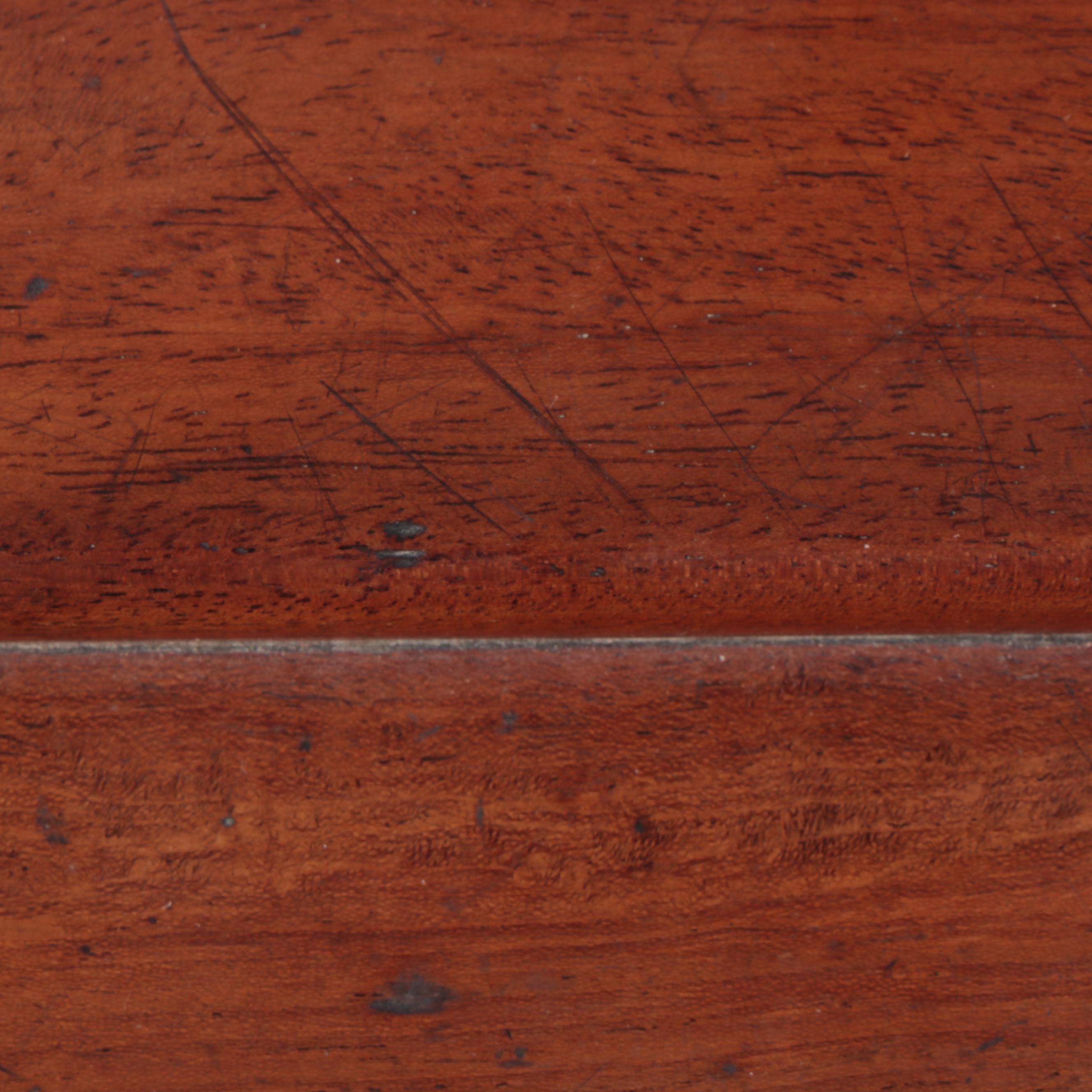 Louis Philippe Mahogany Lift-Lid Sewing Stand, Mid-19th Century