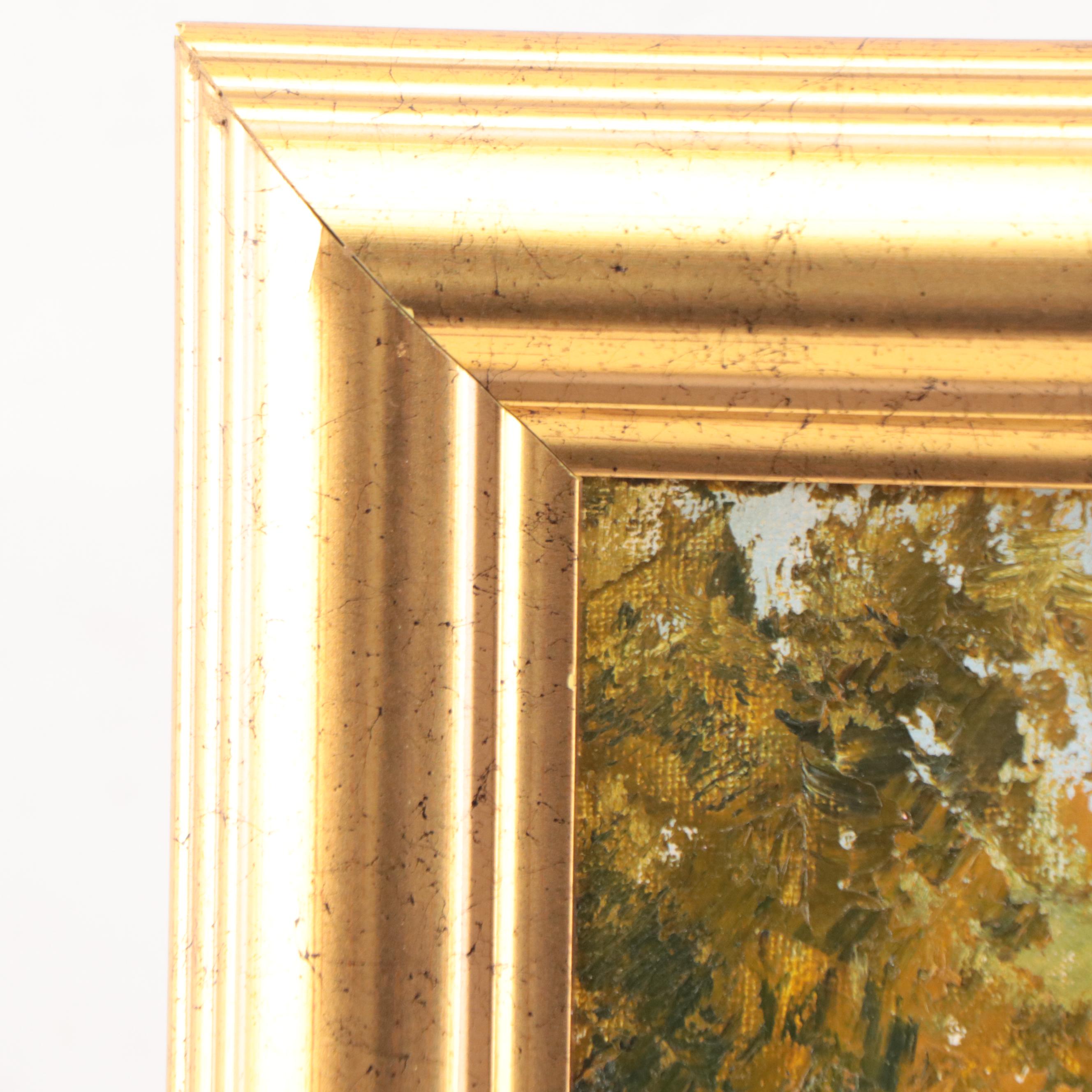 Garncarek Aleksander Landscape Oil Painting "Na Biegu," 2019