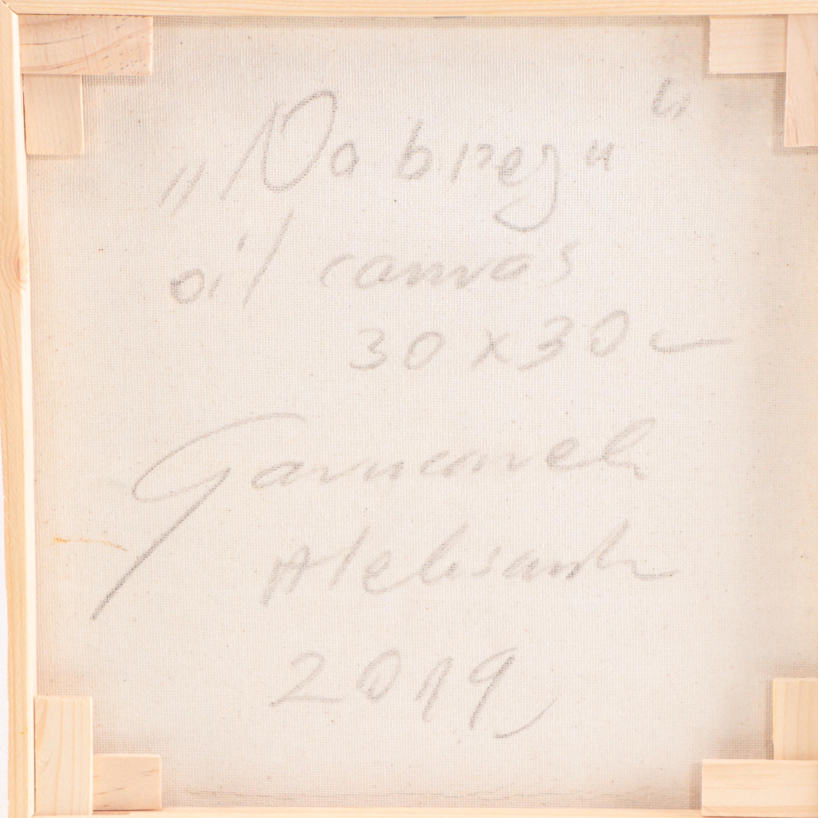 Garncarek Aleksander Landscape Oil Painting "Na Biegu," 2019