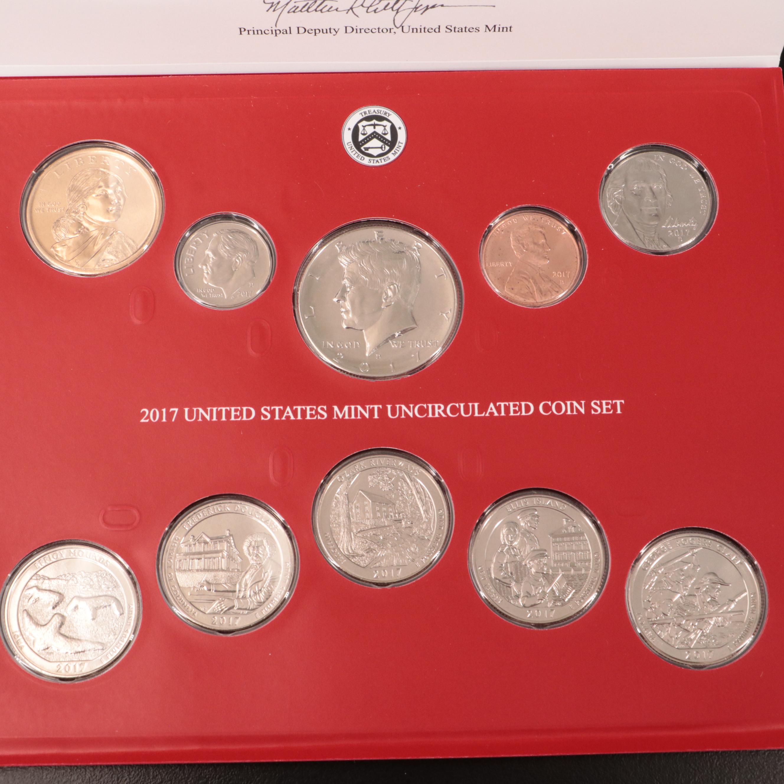 Collection of Three U.S. Uncirculated Mint Sets