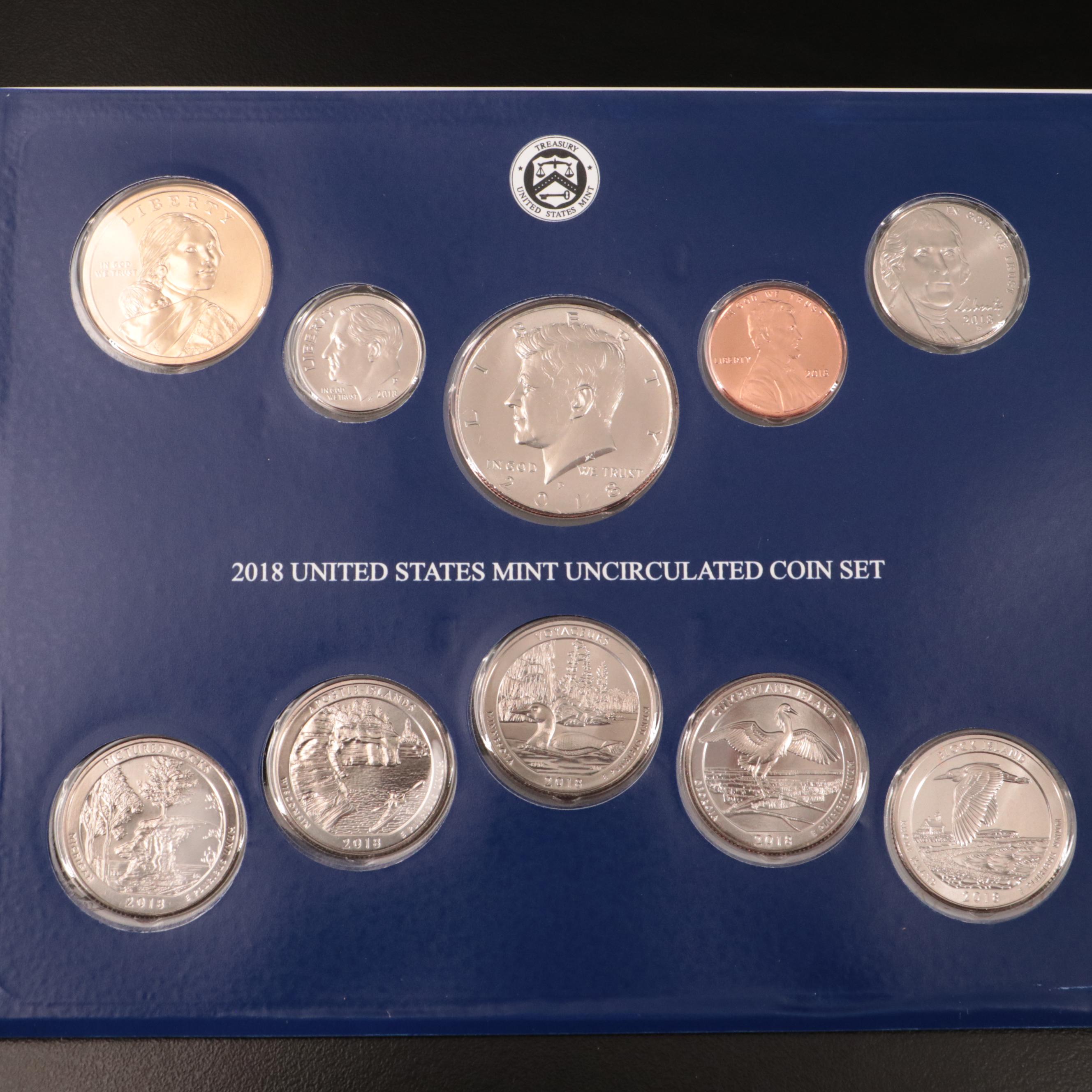 Collection of Three U.S. Uncirculated Mint Sets