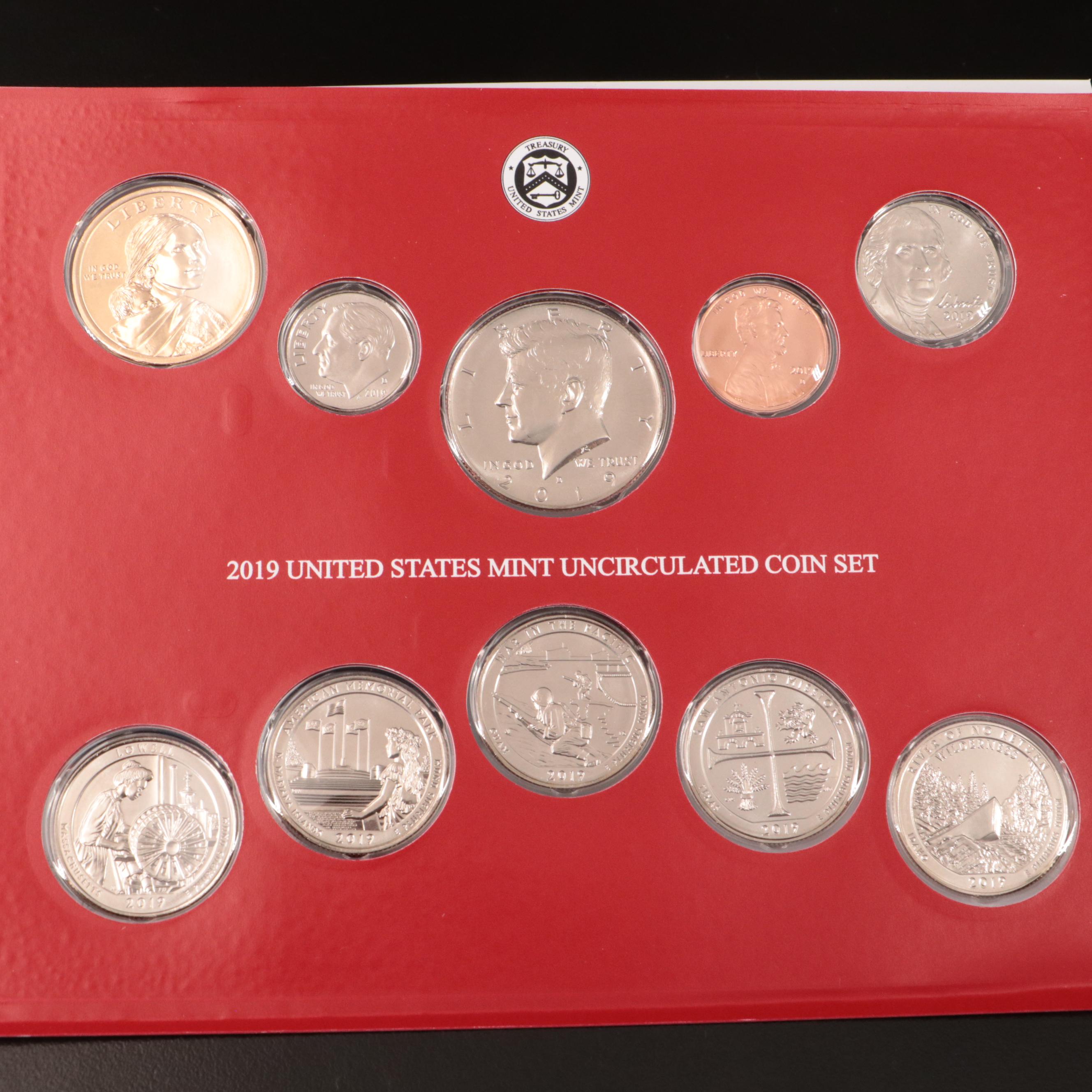 Collection of Three U.S. Uncirculated Mint Sets