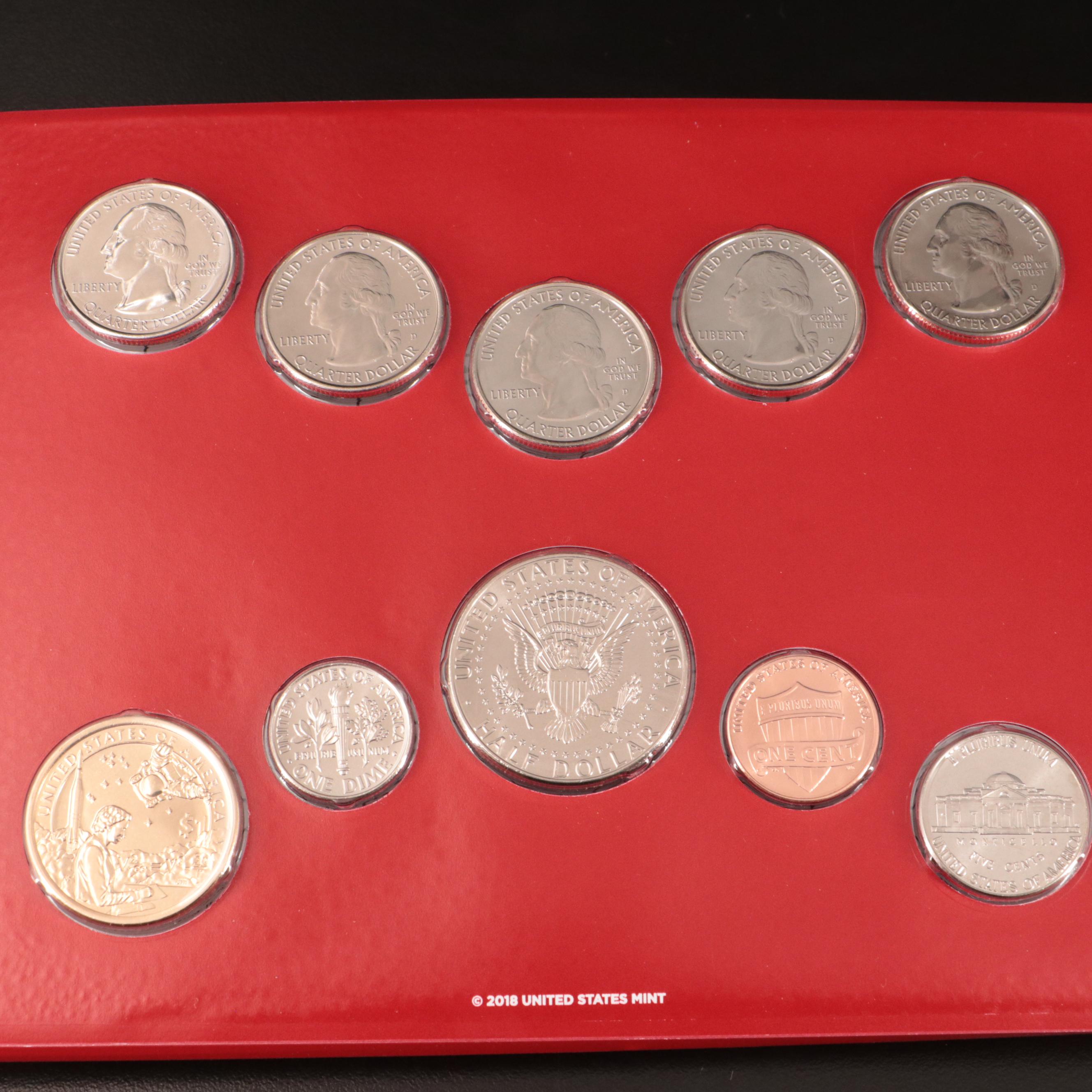 Collection of Three U.S. Uncirculated Mint Sets