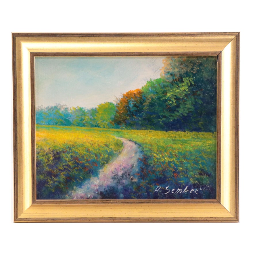 Andrew Semberecki Landscape Oil Painting