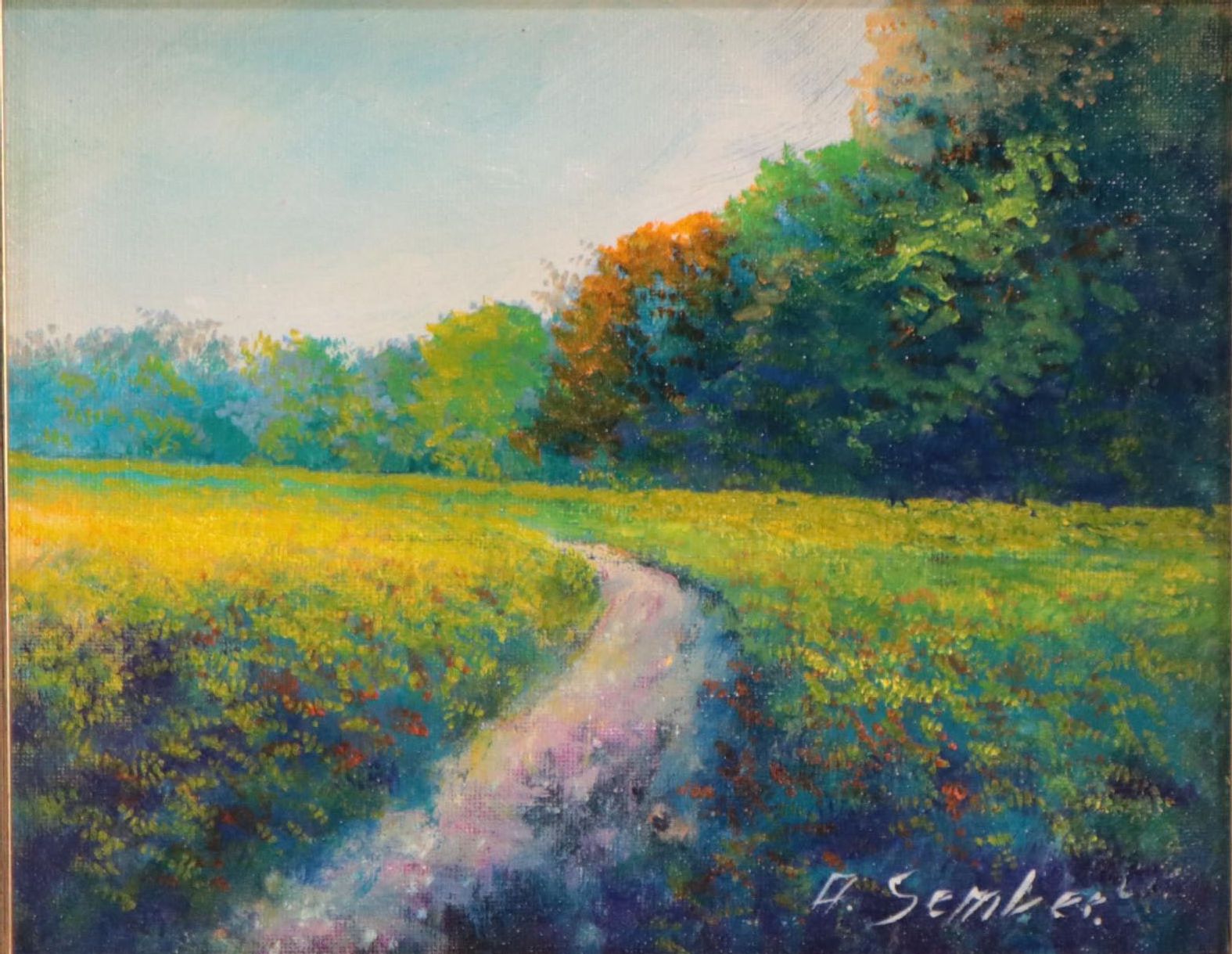 Andrew Semberecki Landscape Oil Painting